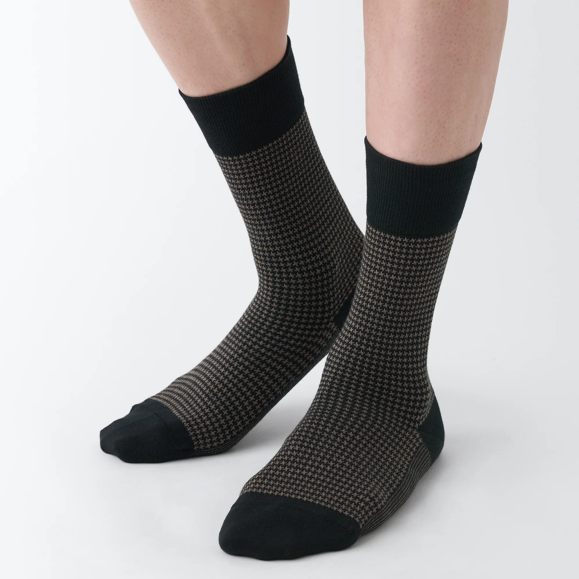 Right Angle Socks - Houndstooth Pattern - Image 3