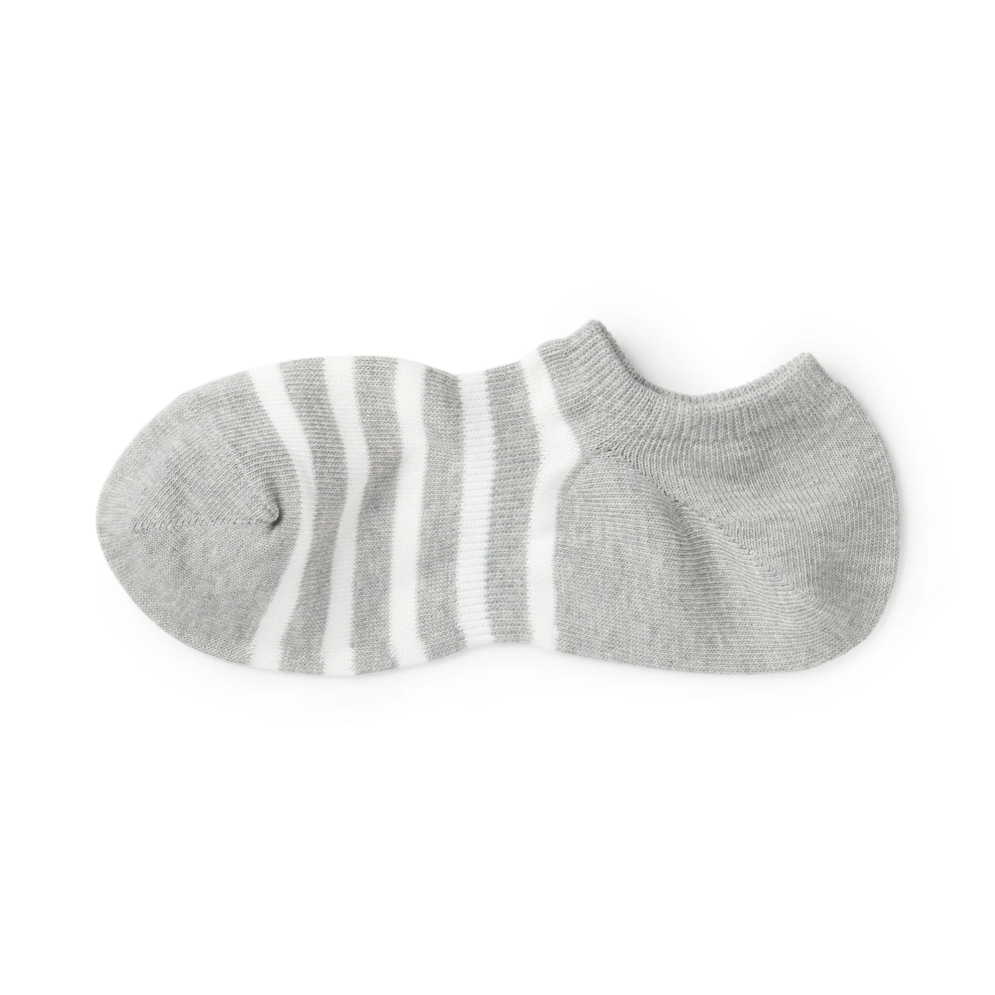 Right Angle Striped Sneaker Socks - Image 5