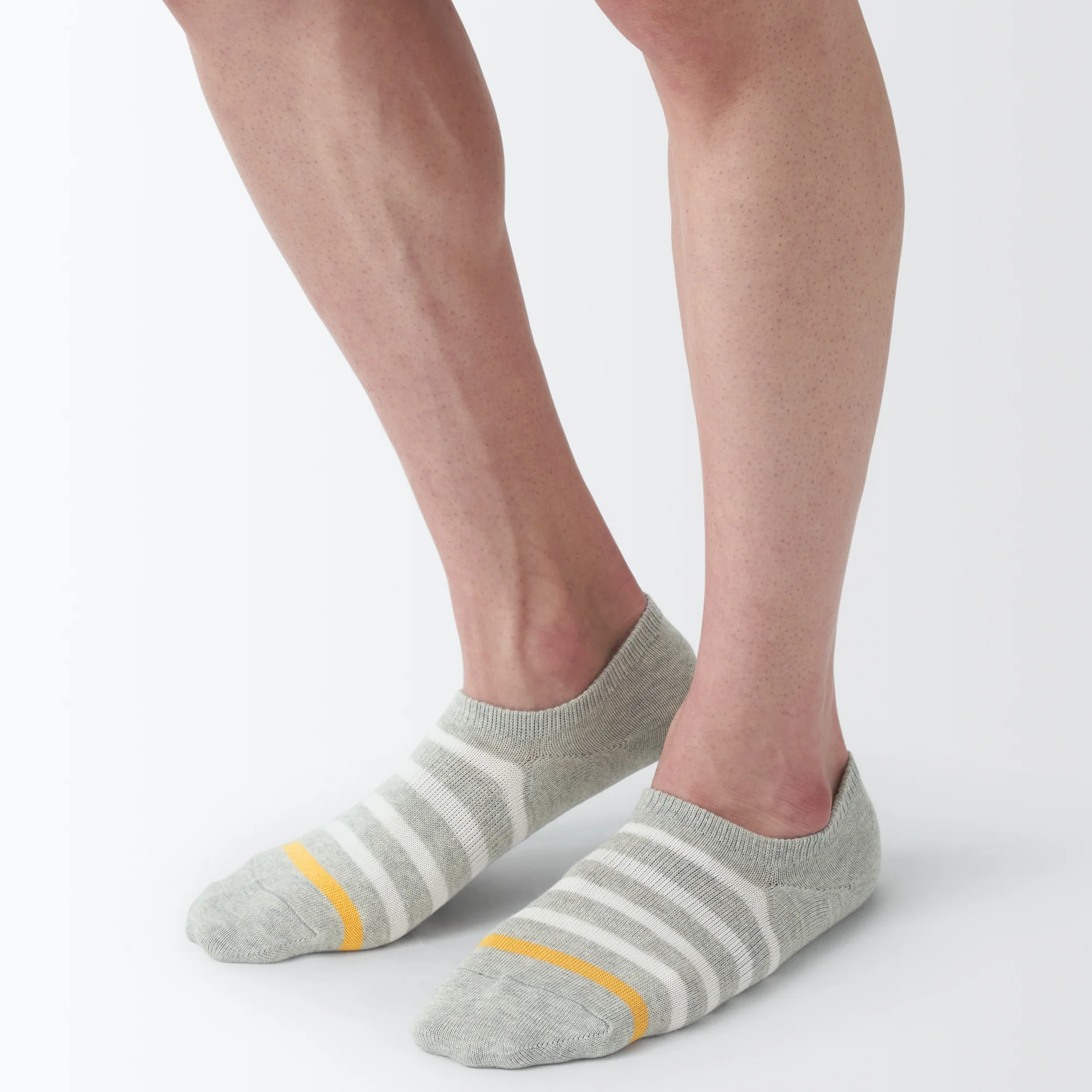 Right Angle Striped Sneaker Socks - Image 9