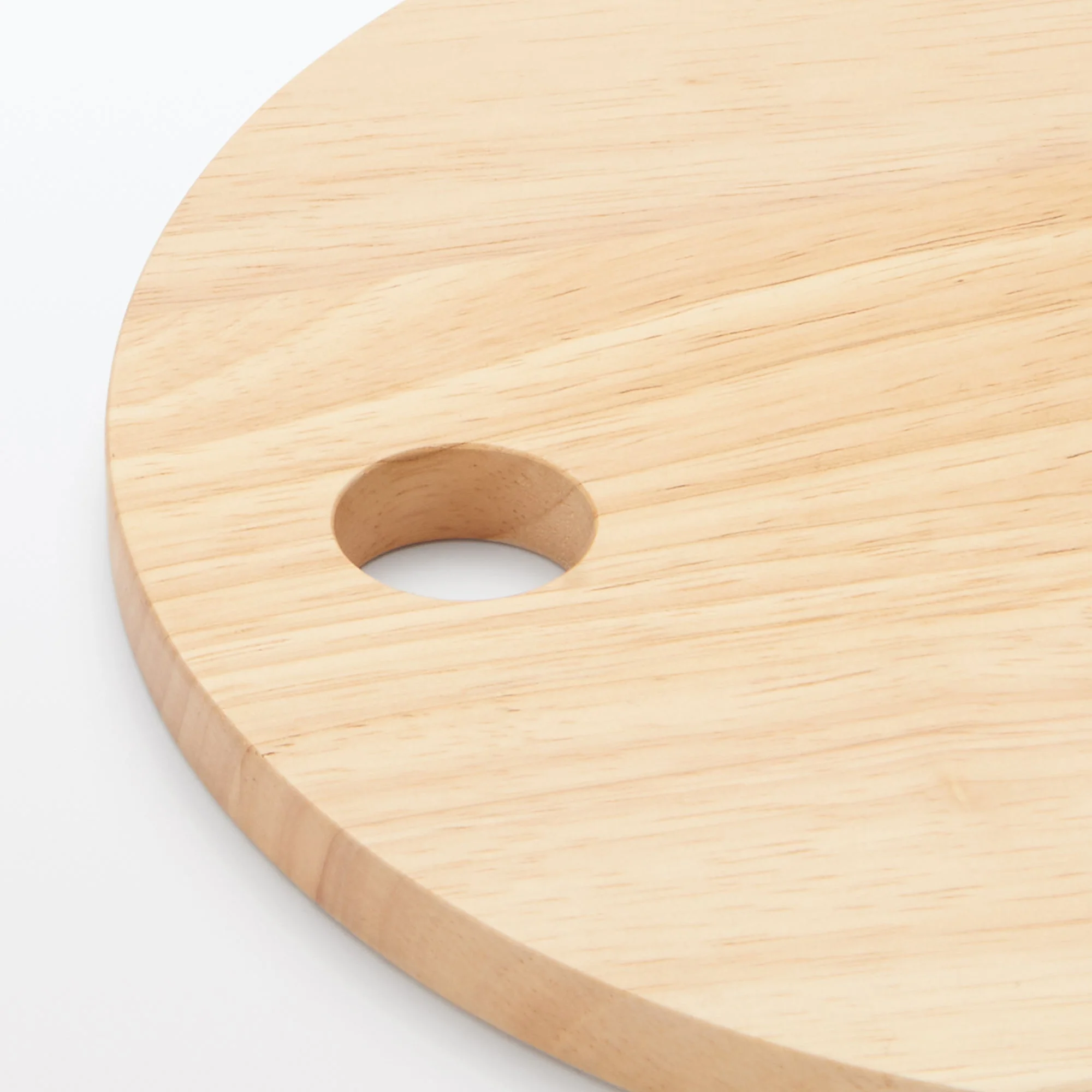 Rubberwood Round Cutting Board - Small - Image 3