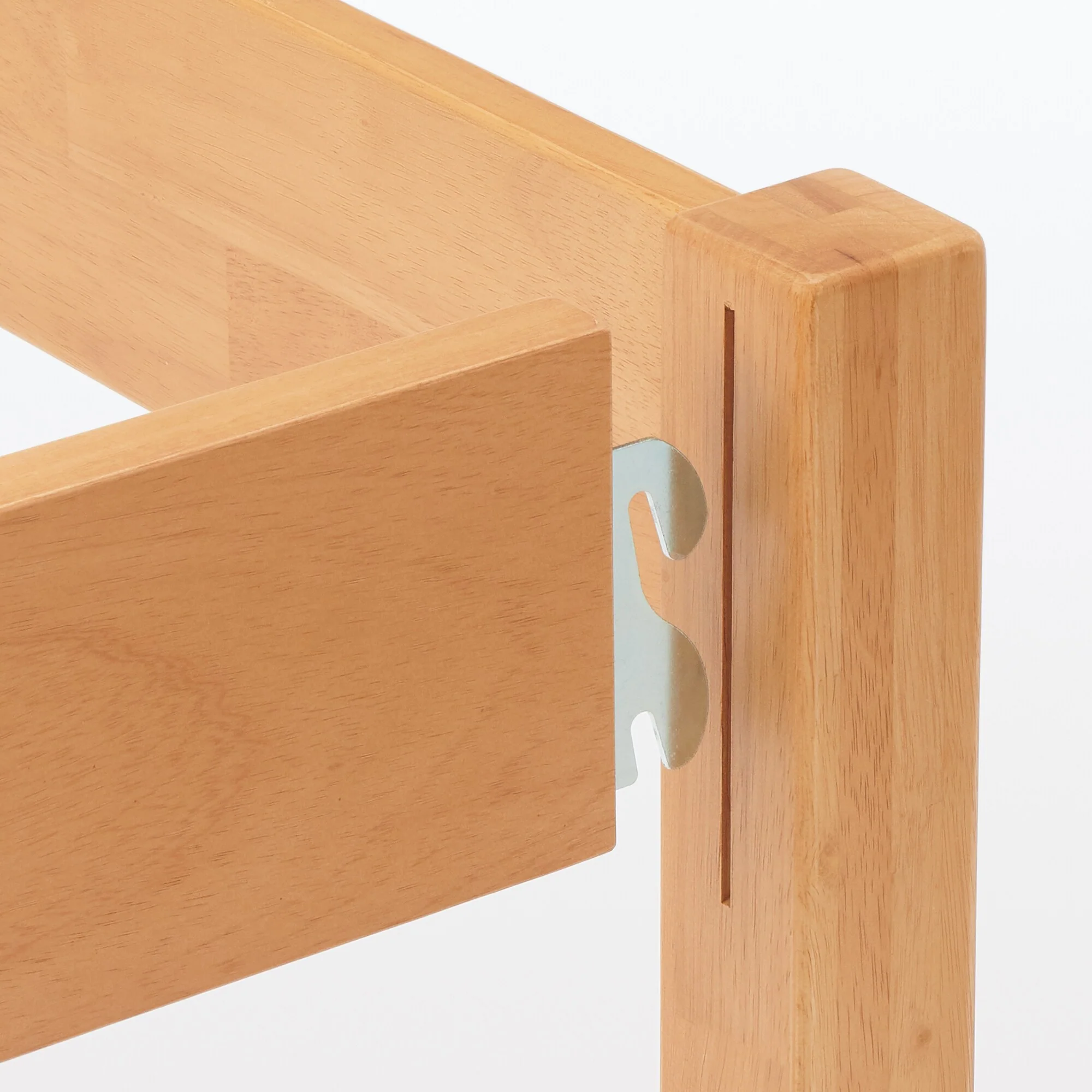 [HD] Rubberwood Wooden Bed - Double - Image 6