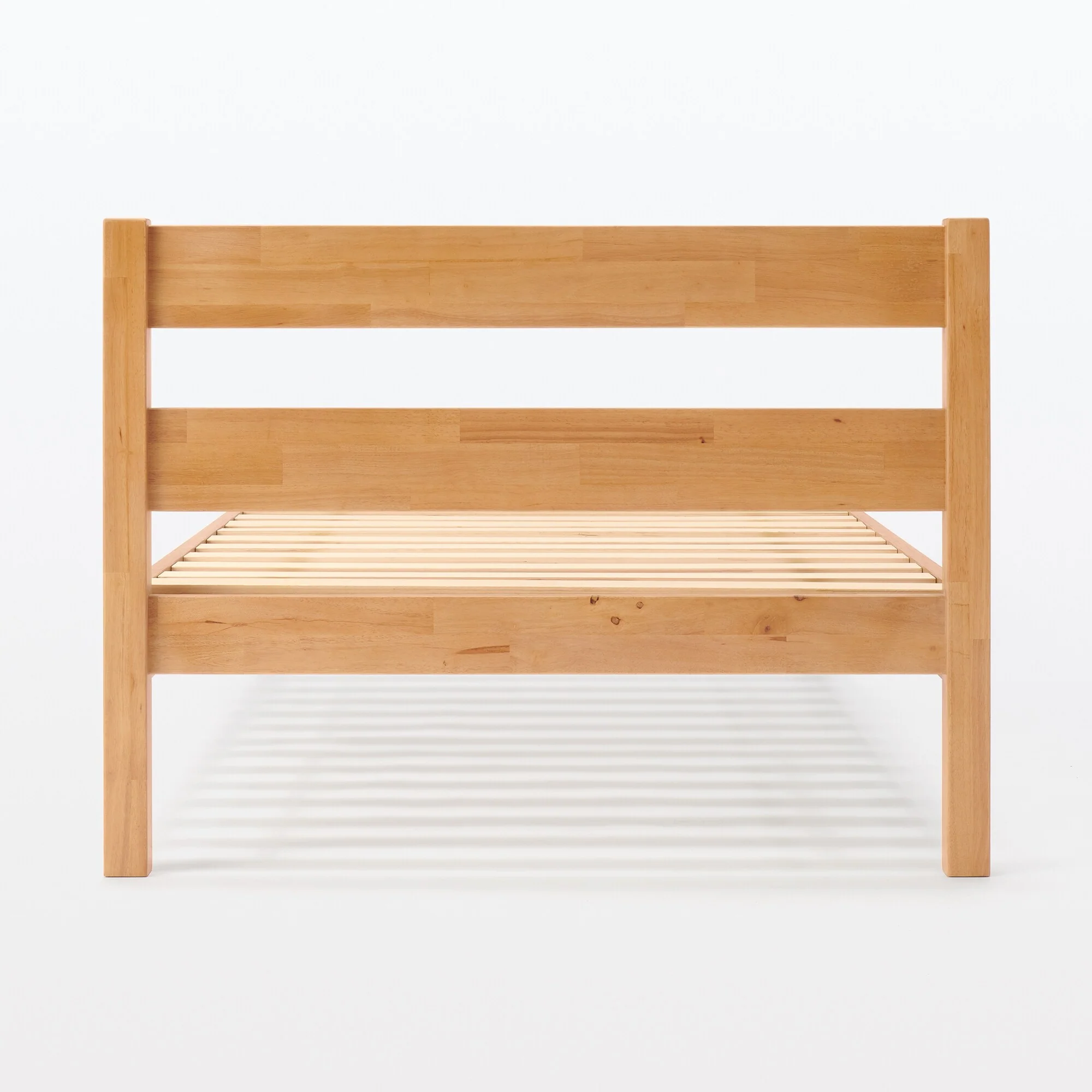 [HD] Rubberwood Wooden Bed - Queen - Image 3