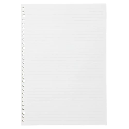 Loose-Leaf Lined Paper 6 mm - B5 - Image 2