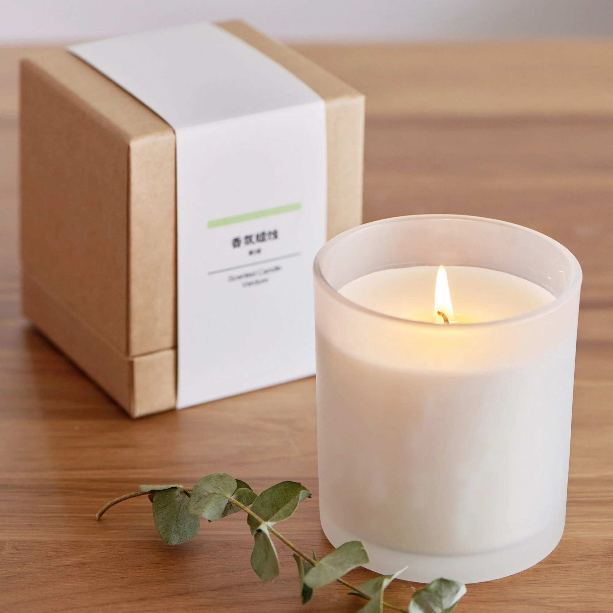 Scented Glass Candle - Floral Fruit - Image 6