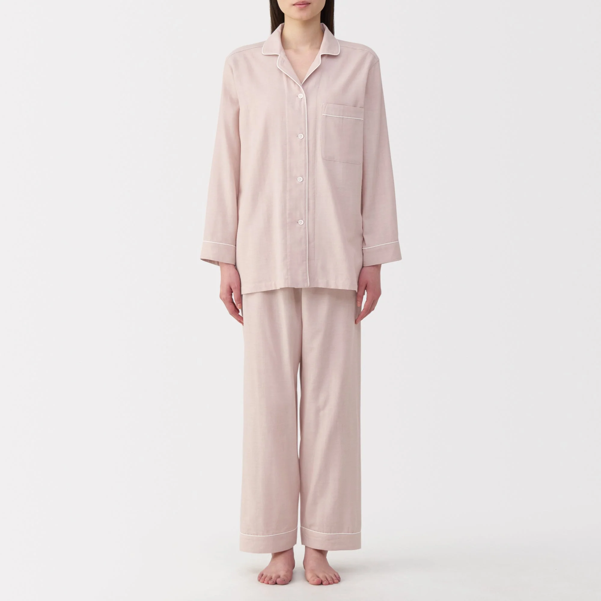 Side Seamless Double Gauze Pajamas - Image 17