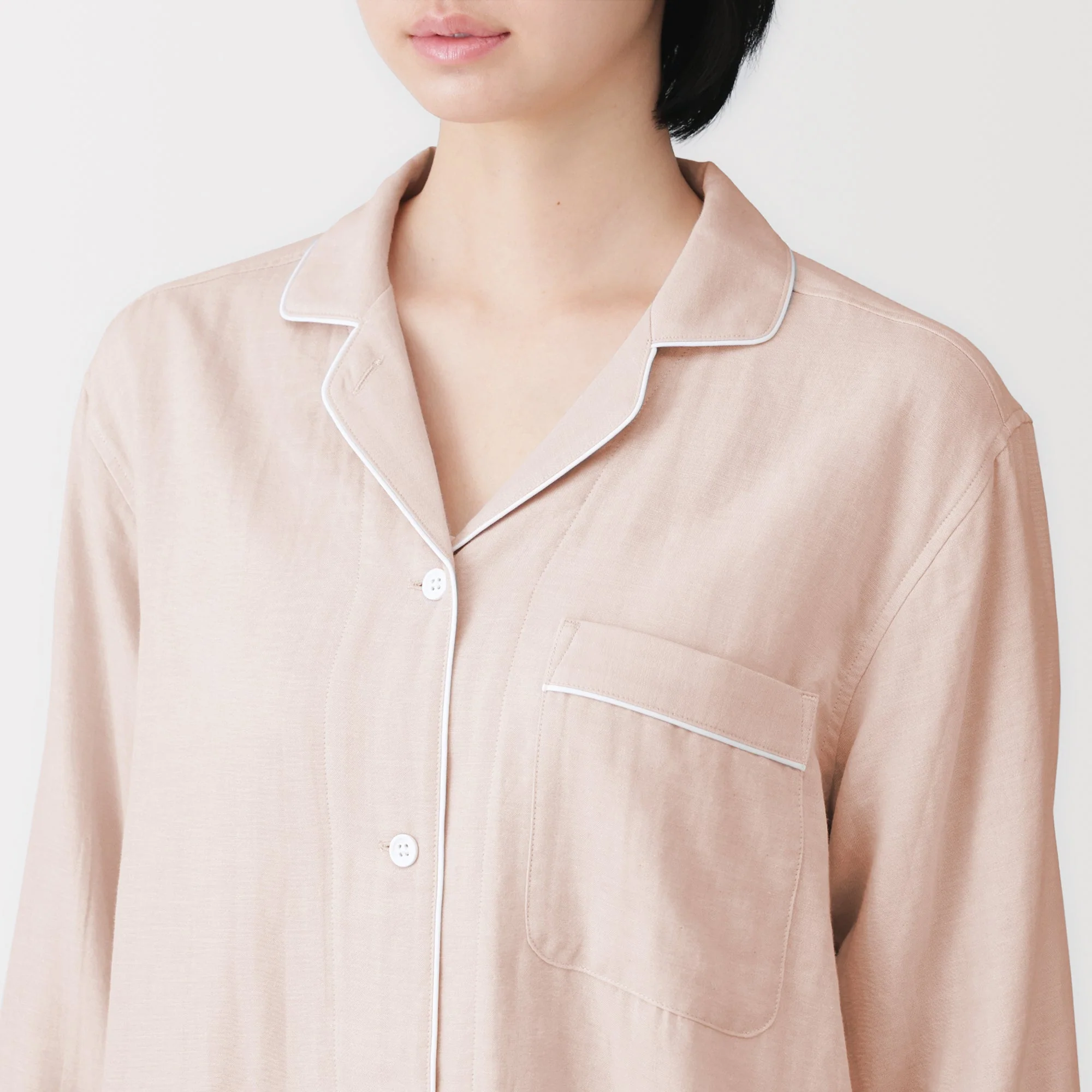 Side Seamless Double Gauze Pajamas - Image 54