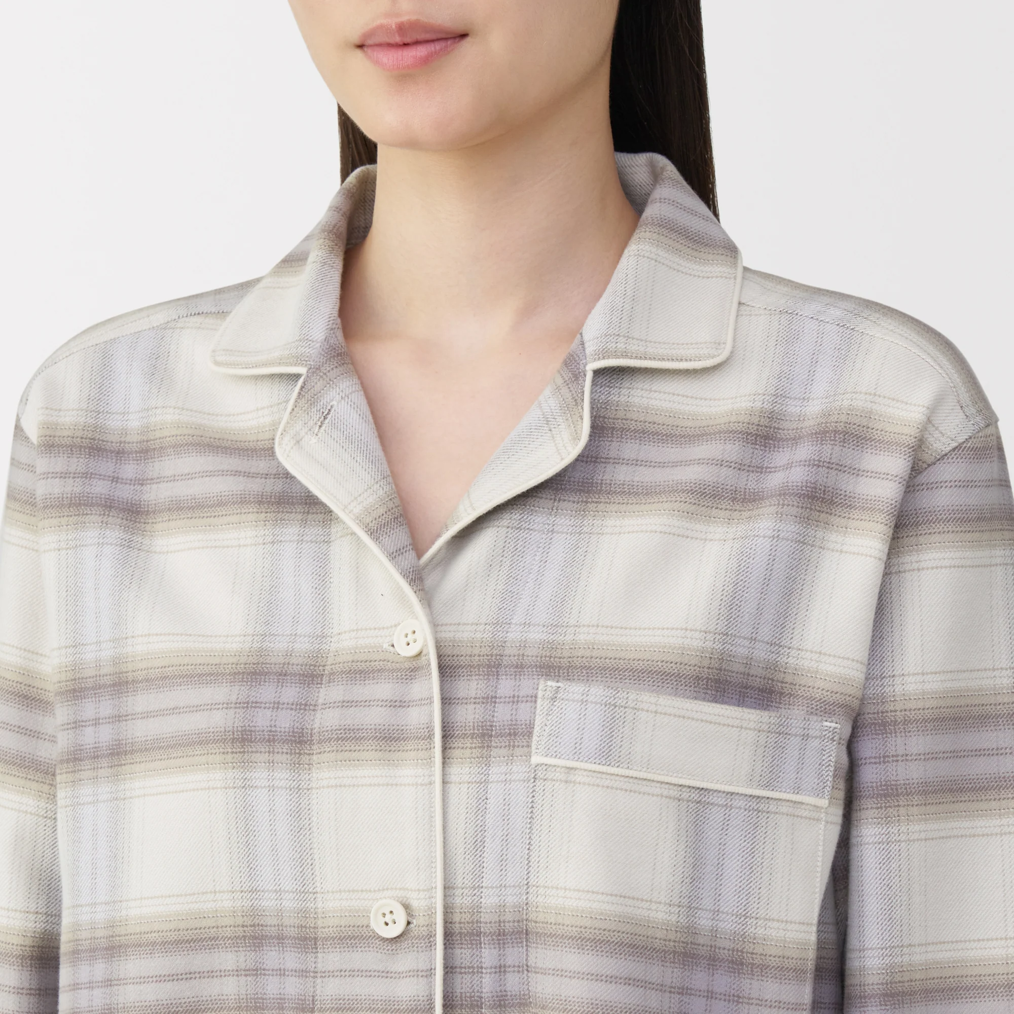 Side Seamless Flannel Pajamas - Image 20