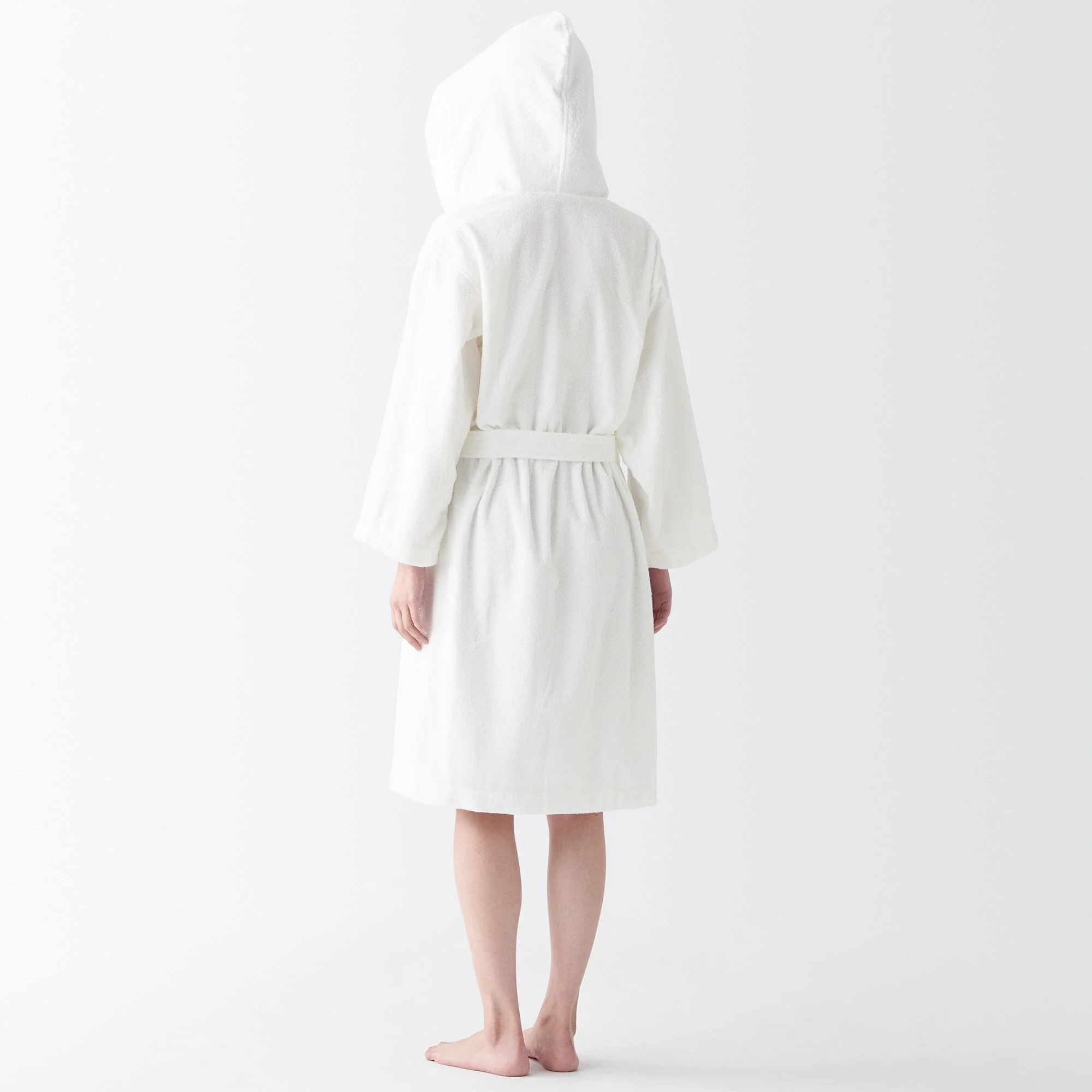 Side Seamless Pile Bathrobe - Image 5
