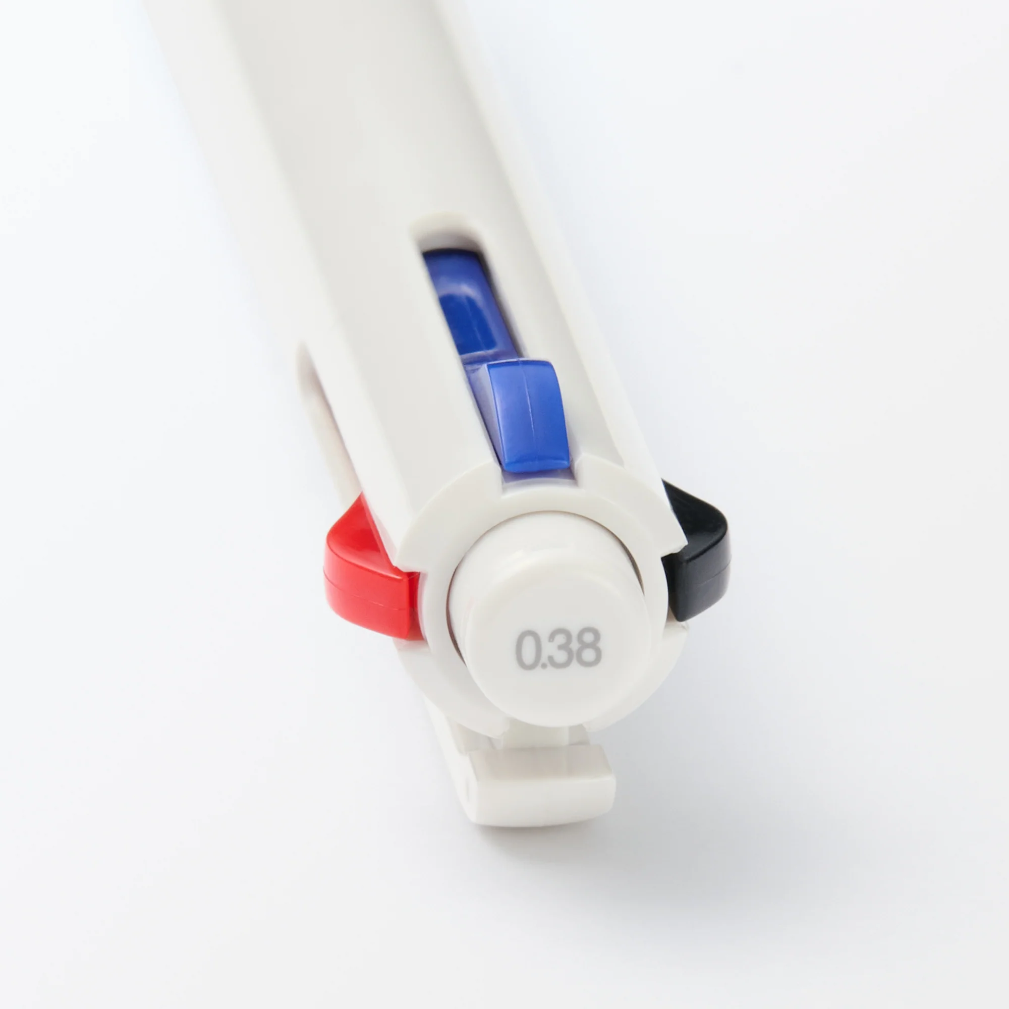 Smooth Oil Ink 3-Color Ballpoint Pen with Pencil 0.38 mm - Image 2