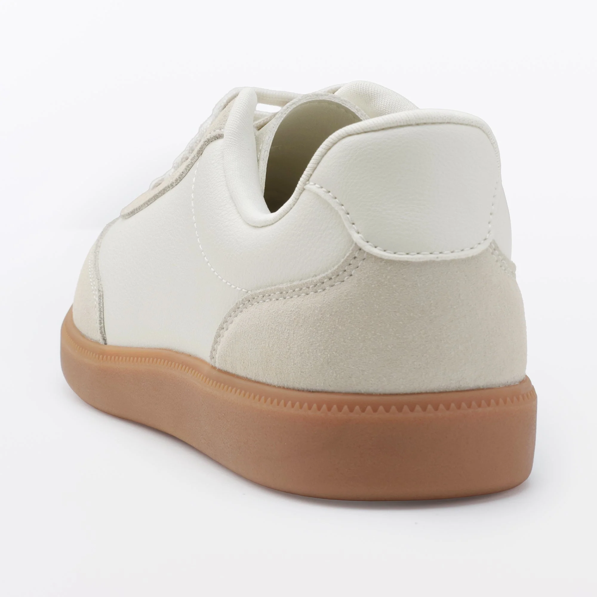 Soft Insole Combination Sneakers - Off White - Image 7