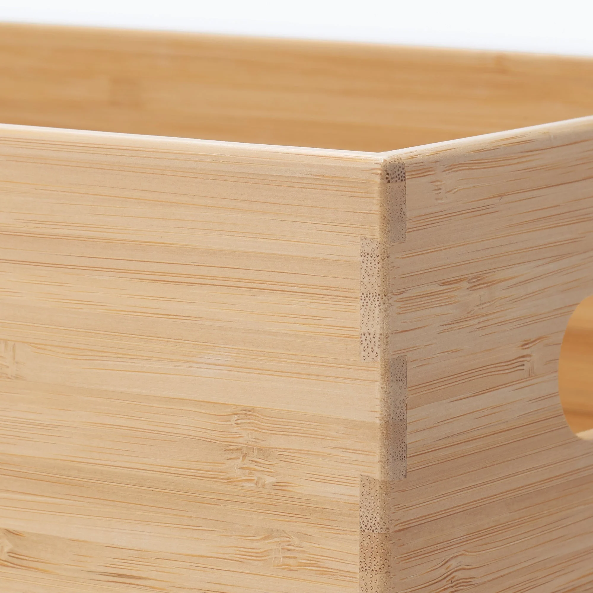 Stackable Bamboo Box - Half - Medium W26 x D18.5 x H16.5 cm - Image 6