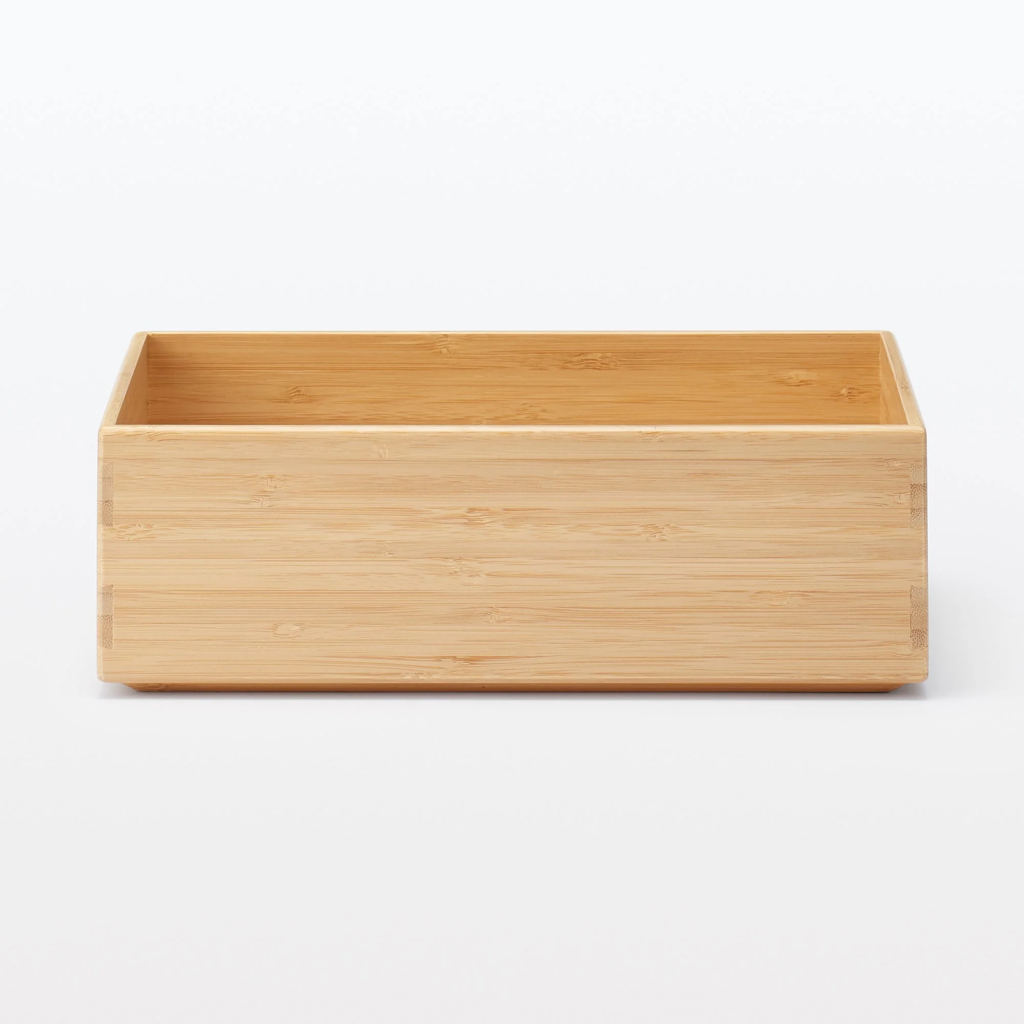Stackable Bamboo Box - Half - Small (W10.2 x D7.3 x H3.3") - Image 3