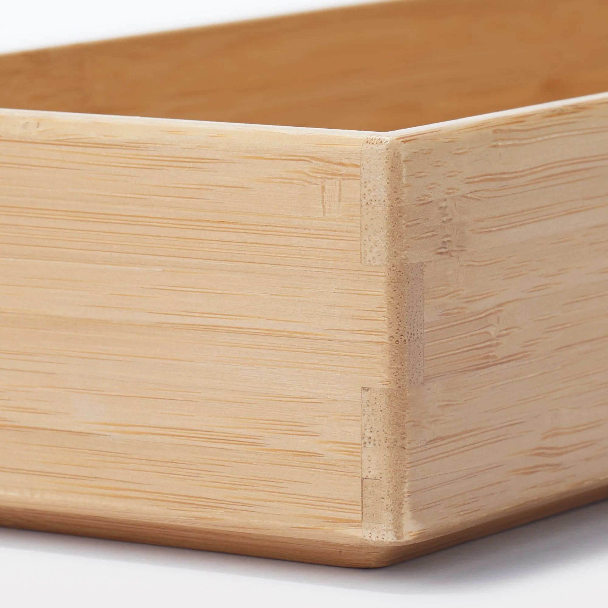 Stackable Bamboo Organizer Box - Large (W4.5 x D13.4 x H2.2") - Image 6