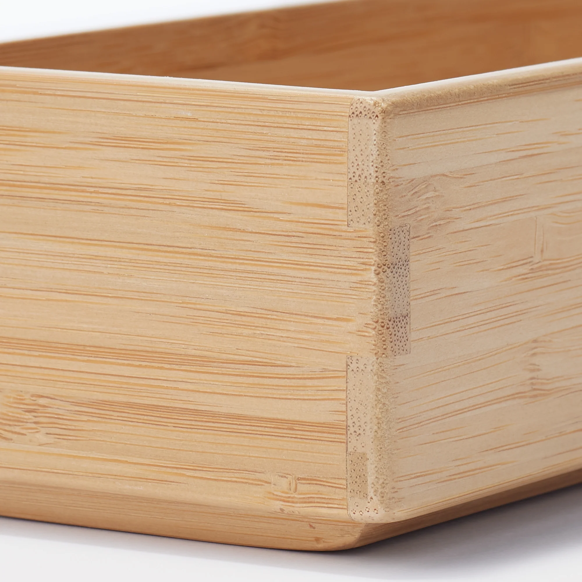 Stackable Bamboo Organizer Box - Small (W3.3 x D10.2 x H2.2") - Image 6