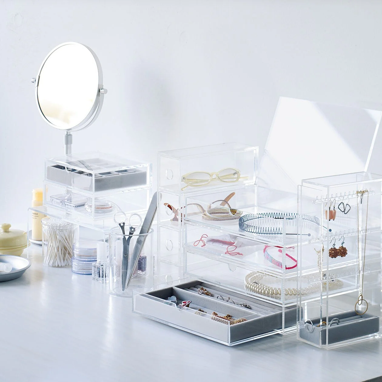 Stackable Velour Case for Accessories - Image 8