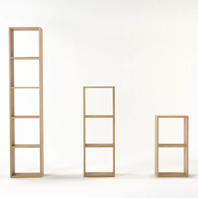 Stacking Shelf - Oak - 5 Tiers - Image 8