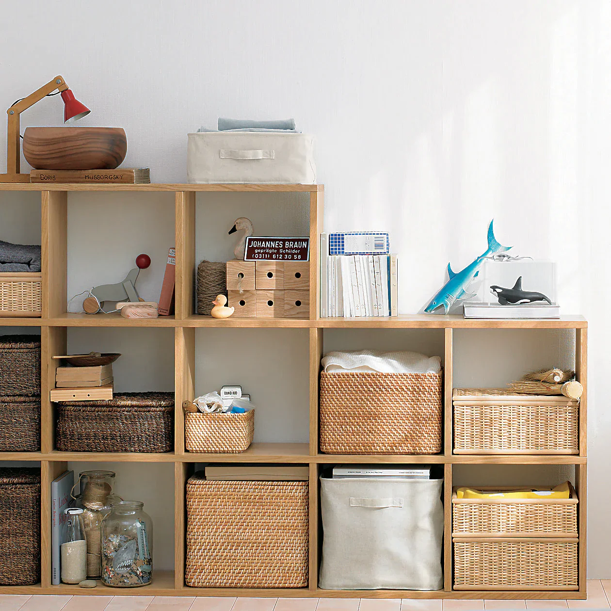 Stacking Shelf Oak Additional - 3 Tiers - Image 10