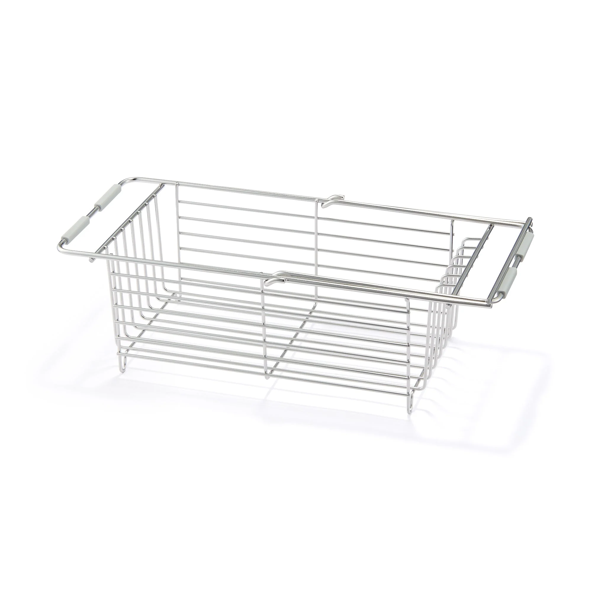 Stainless Steel Basket Sliding Type W16-20.9 x D6.7 x H5.1"