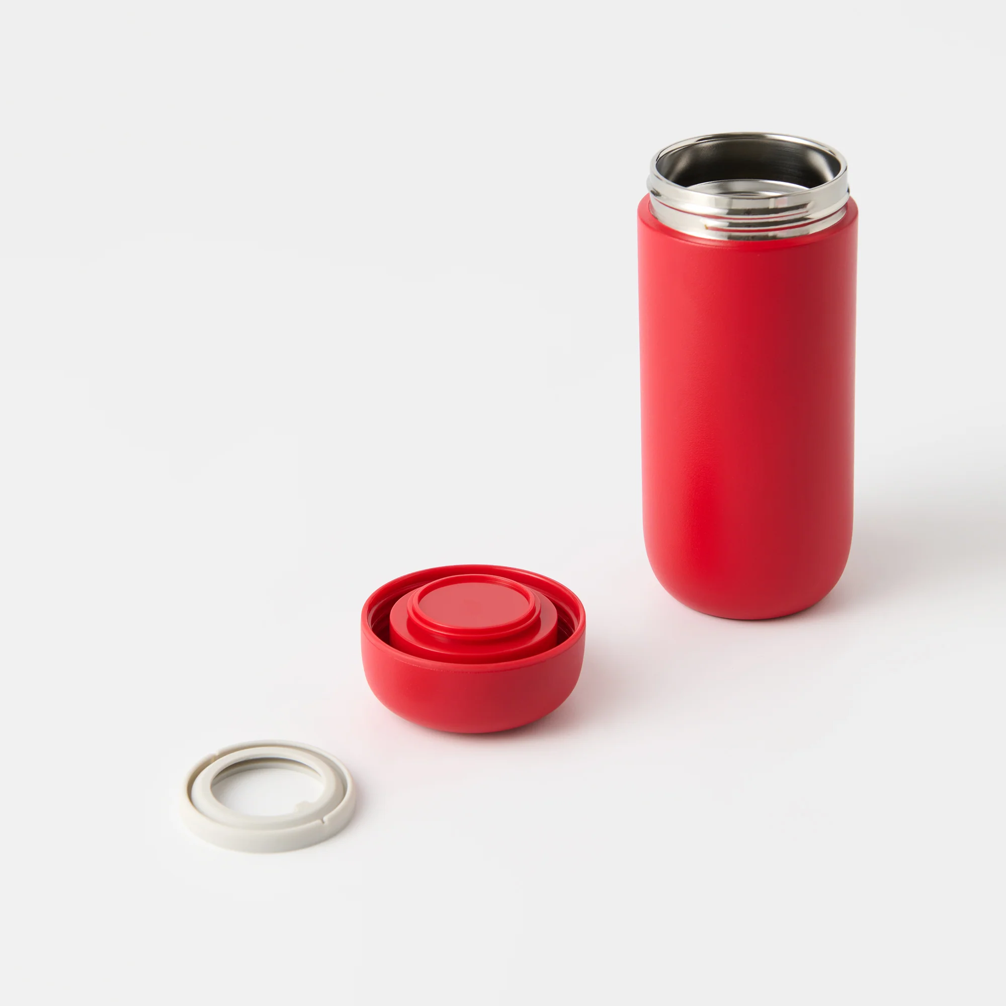 Stainless Steel Bottle - Red (10.8 fl oz) - Image 5
