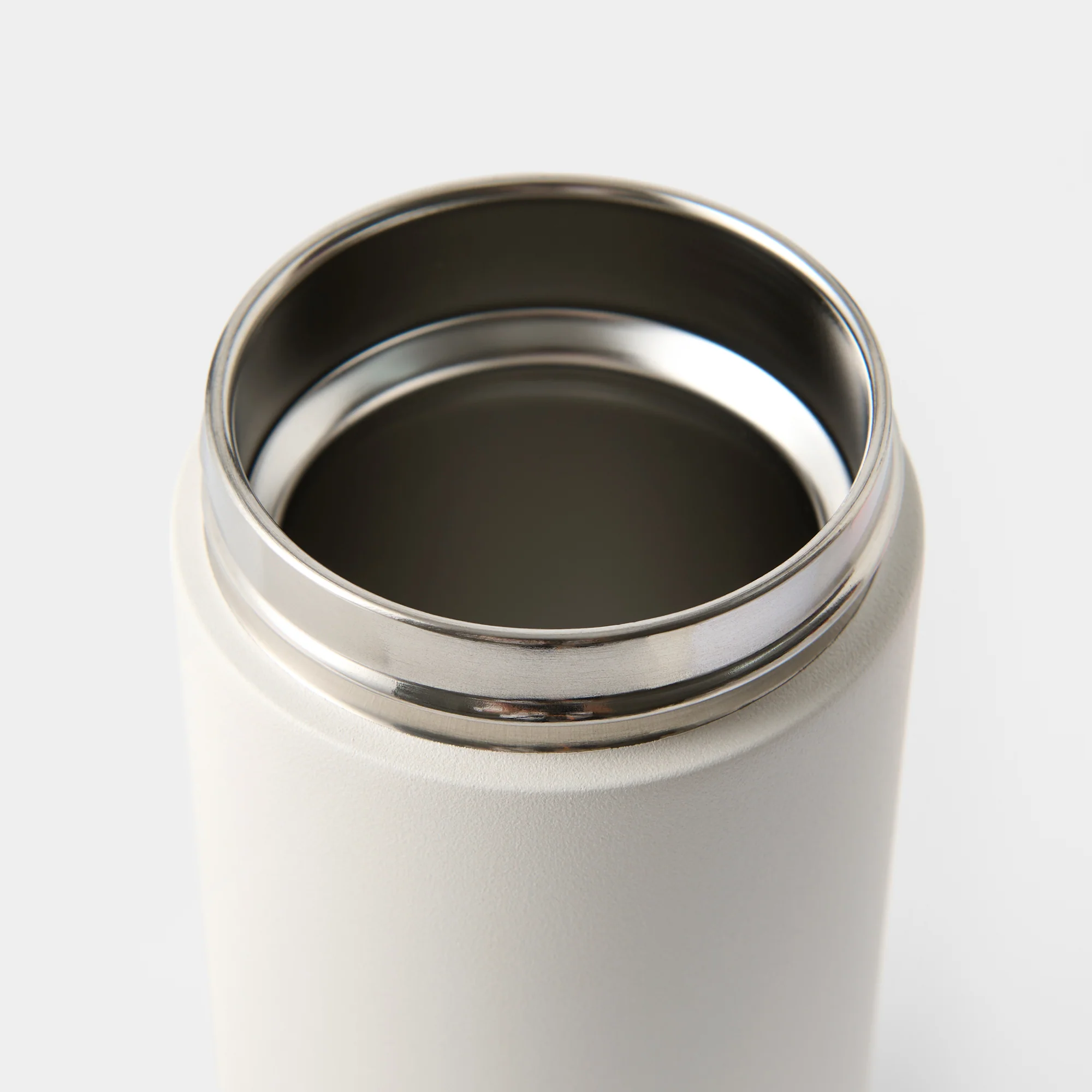 Stainless Steel Bottle - White (7.4 fl oz) - Image 6