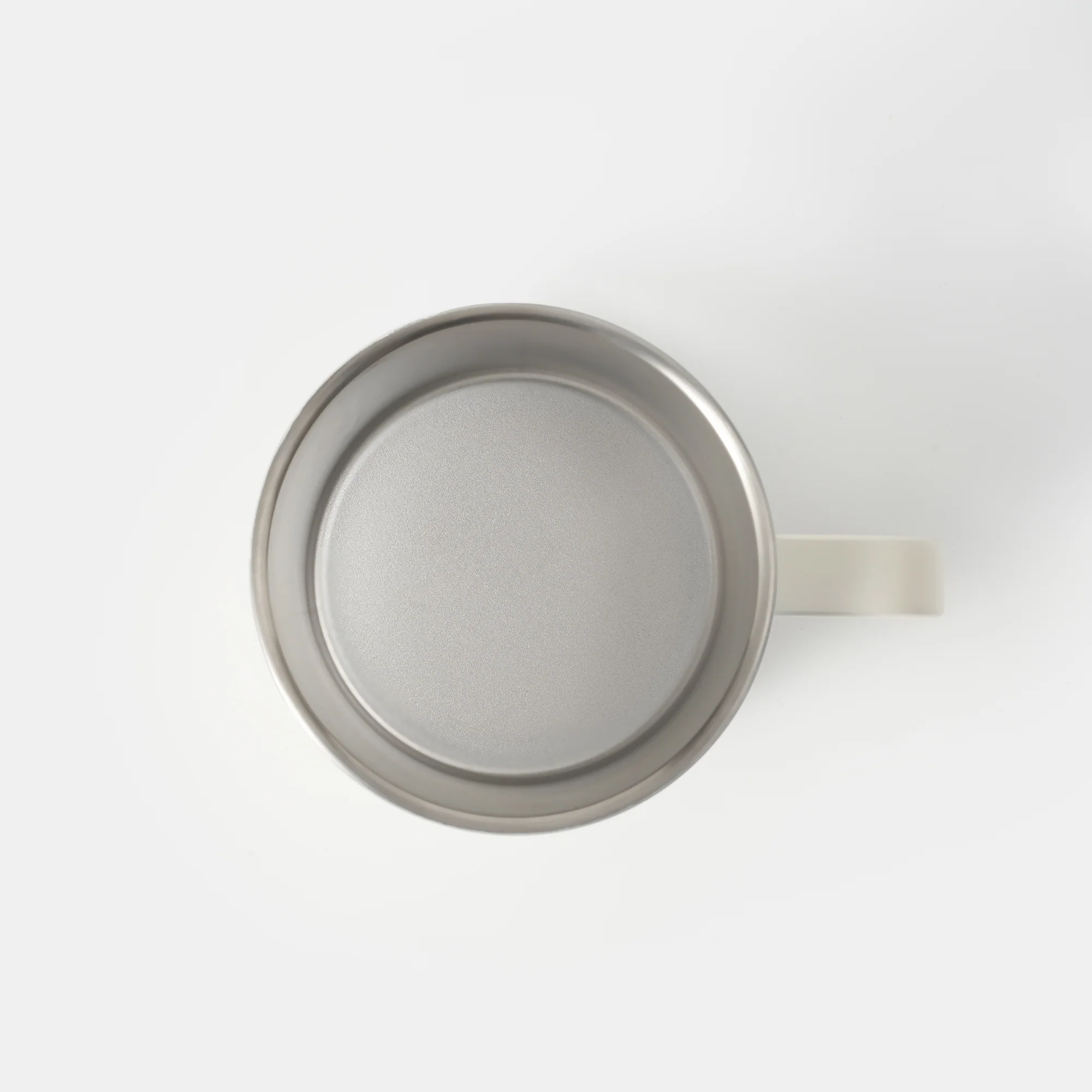 Stainless Steel Mug Cup - White (12.8 fl oz) - Image 3