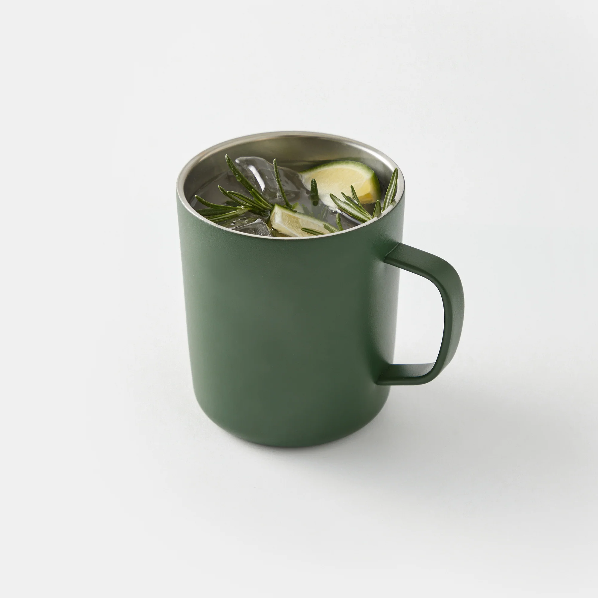 Stainless Steel Mug Cup - White (16.6 fl oz) - Image 6