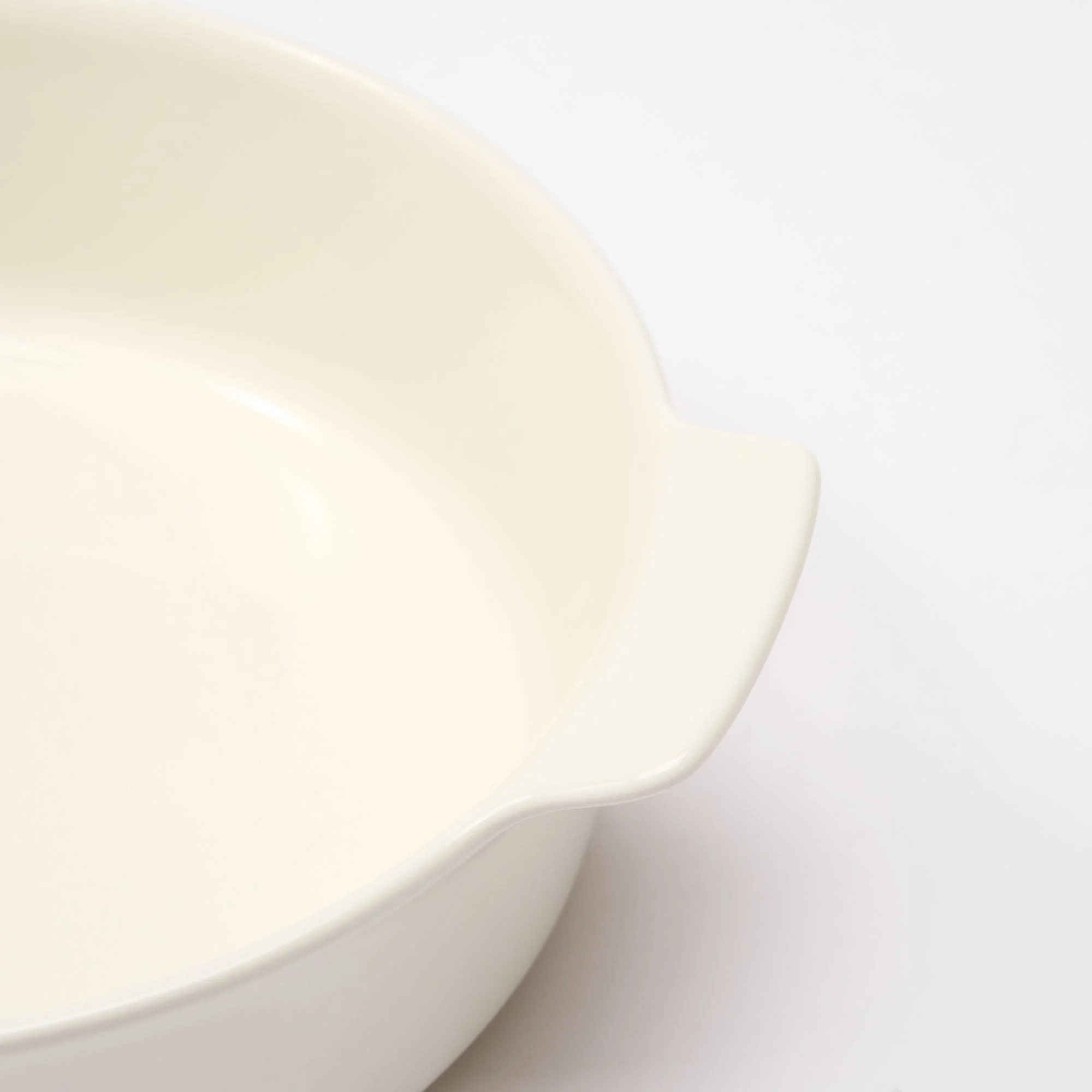 Stoneware Bowl (Dia. 8.2") - Off White - Image 6