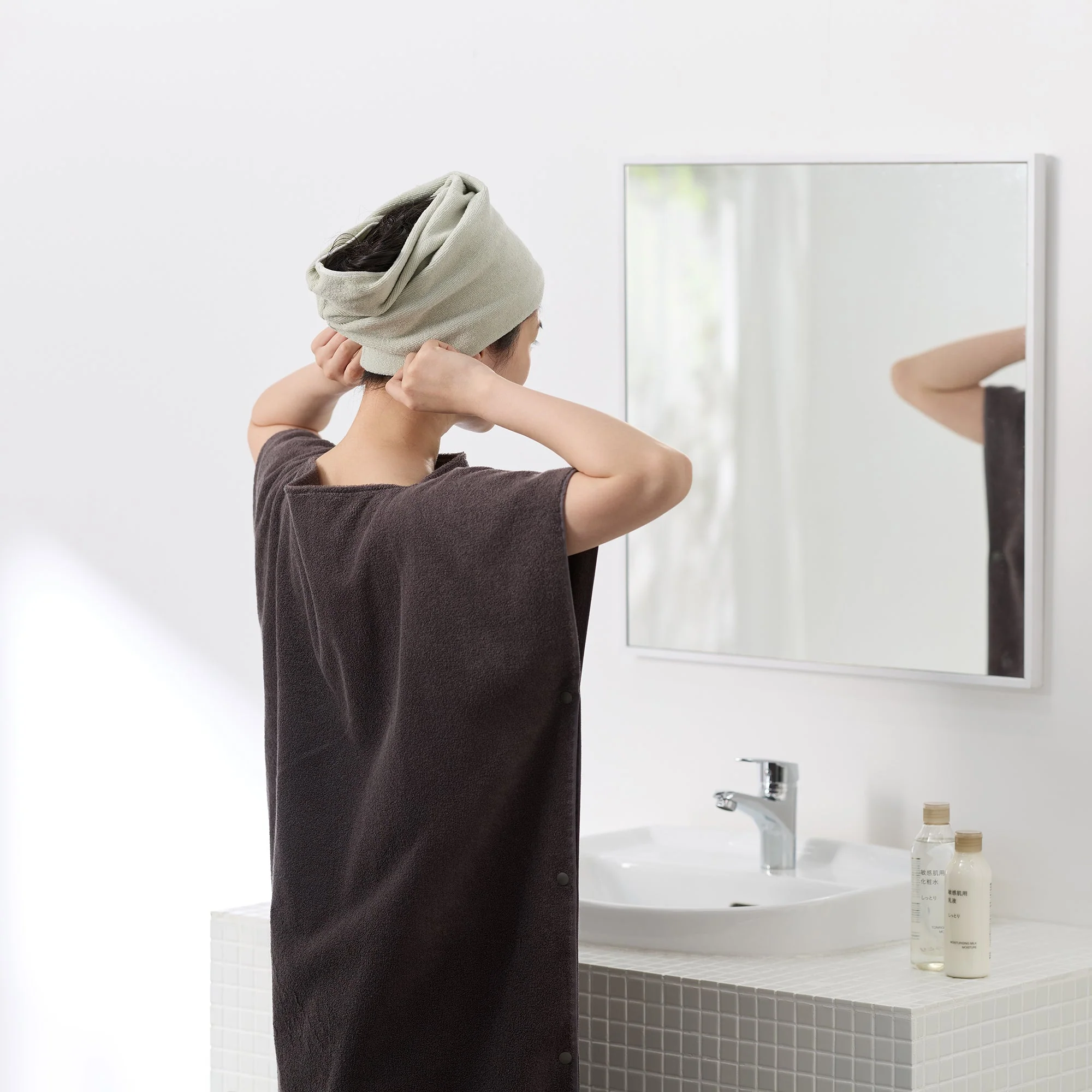 Stretchy Turban Towel - Image 5