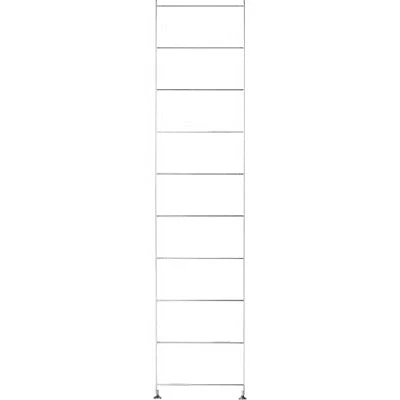 SUS Shelving Unit Stainless Steel Additional Frame - Large