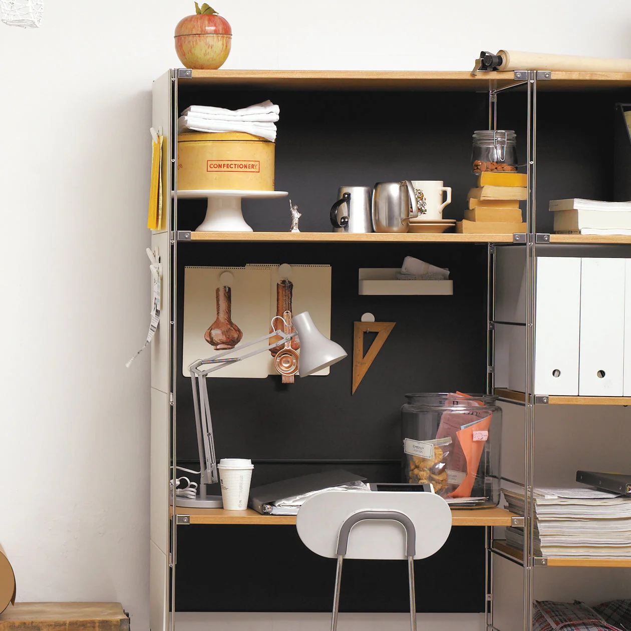 SUS Shelving Unit Wide - Back Panel - Dark Gray - Large - Image 3