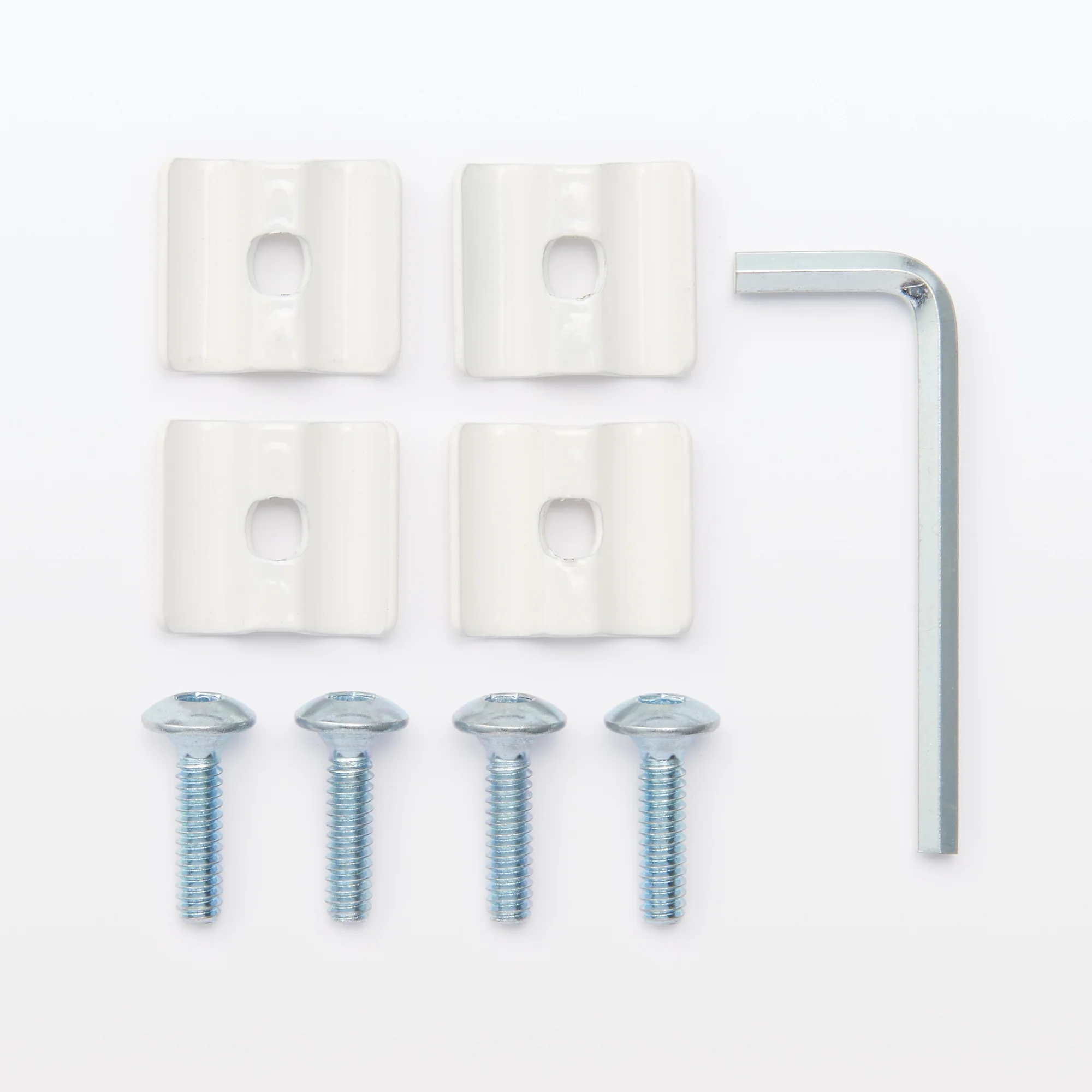 SUS Shelving Unit Frame Reinforcement Part - White Gray - Wide - Image 3