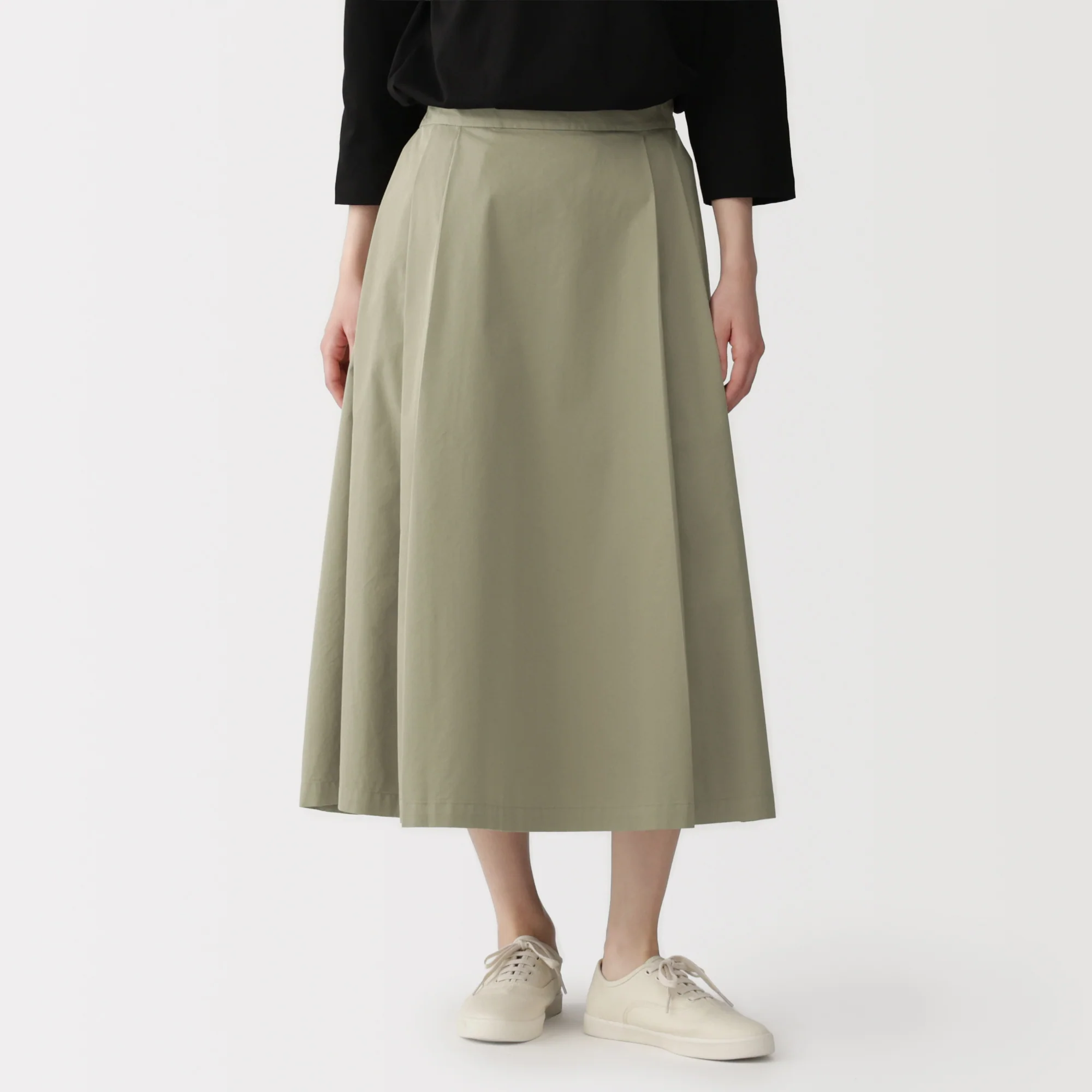 Twill Darted Skirt - Image 3