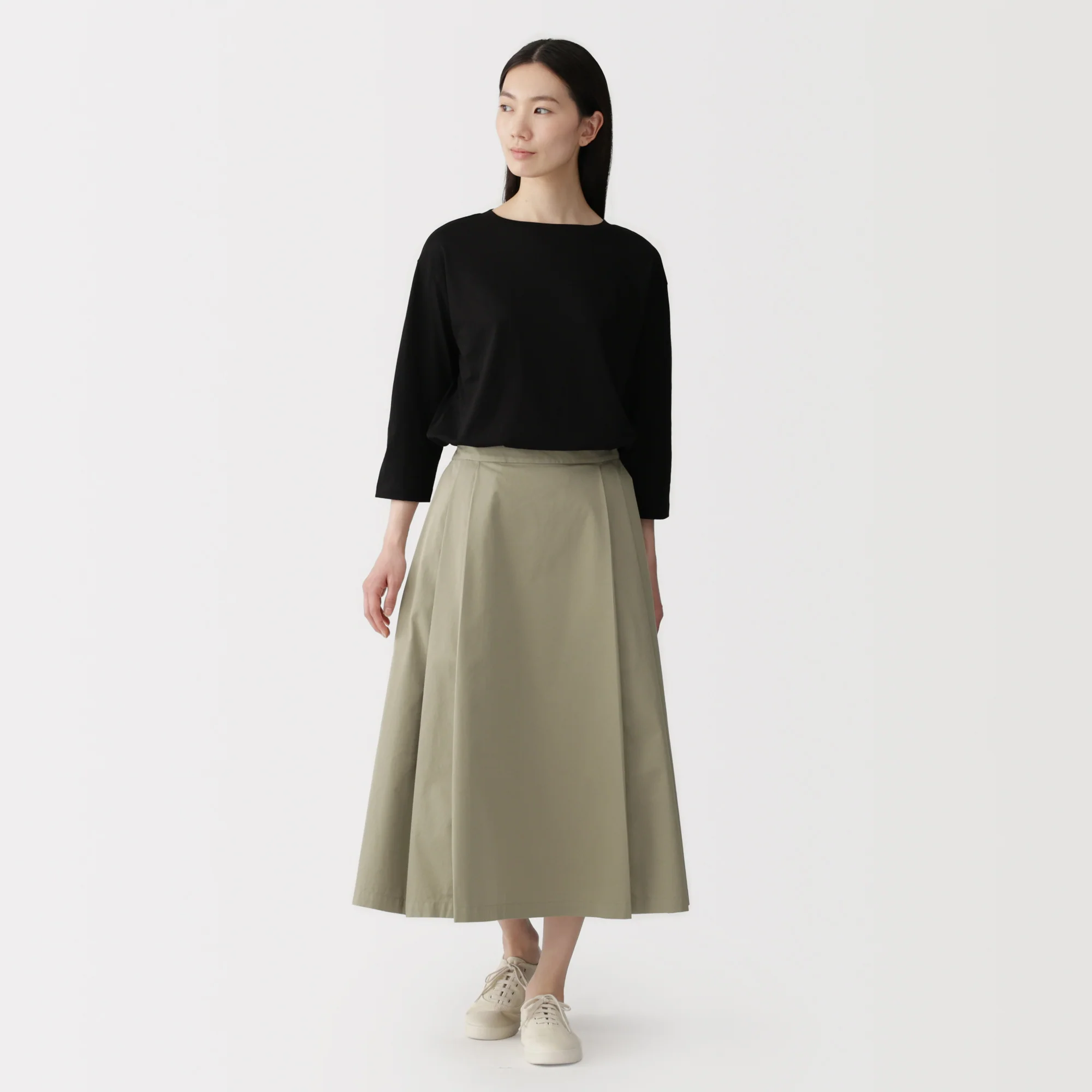 Twill Darted Skirt - Image 4