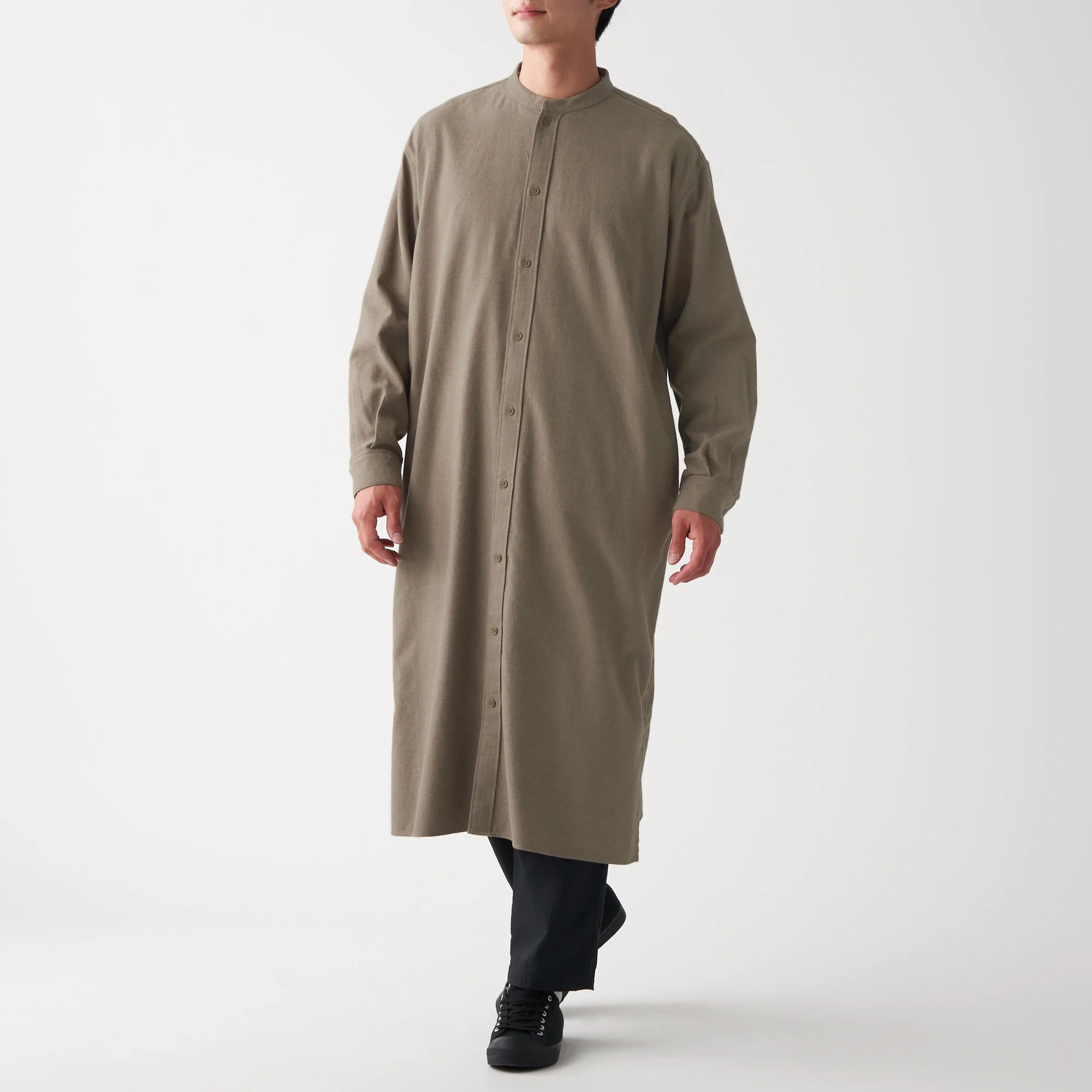 Unisex Flannel Long Shirt - Image 13