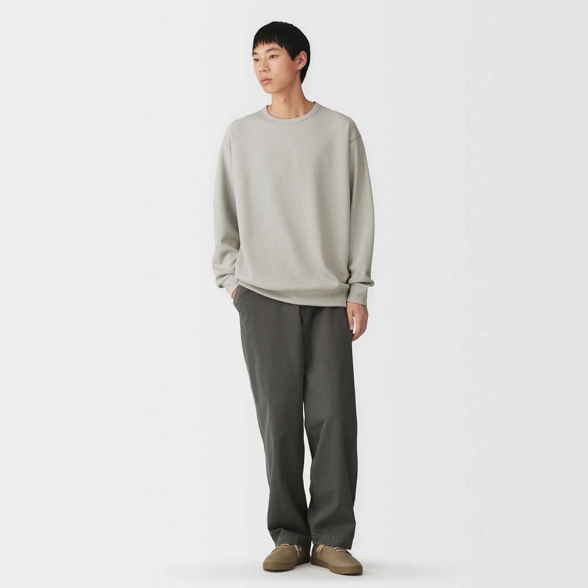 UV Protection Waffle T-Shirt - Image 20