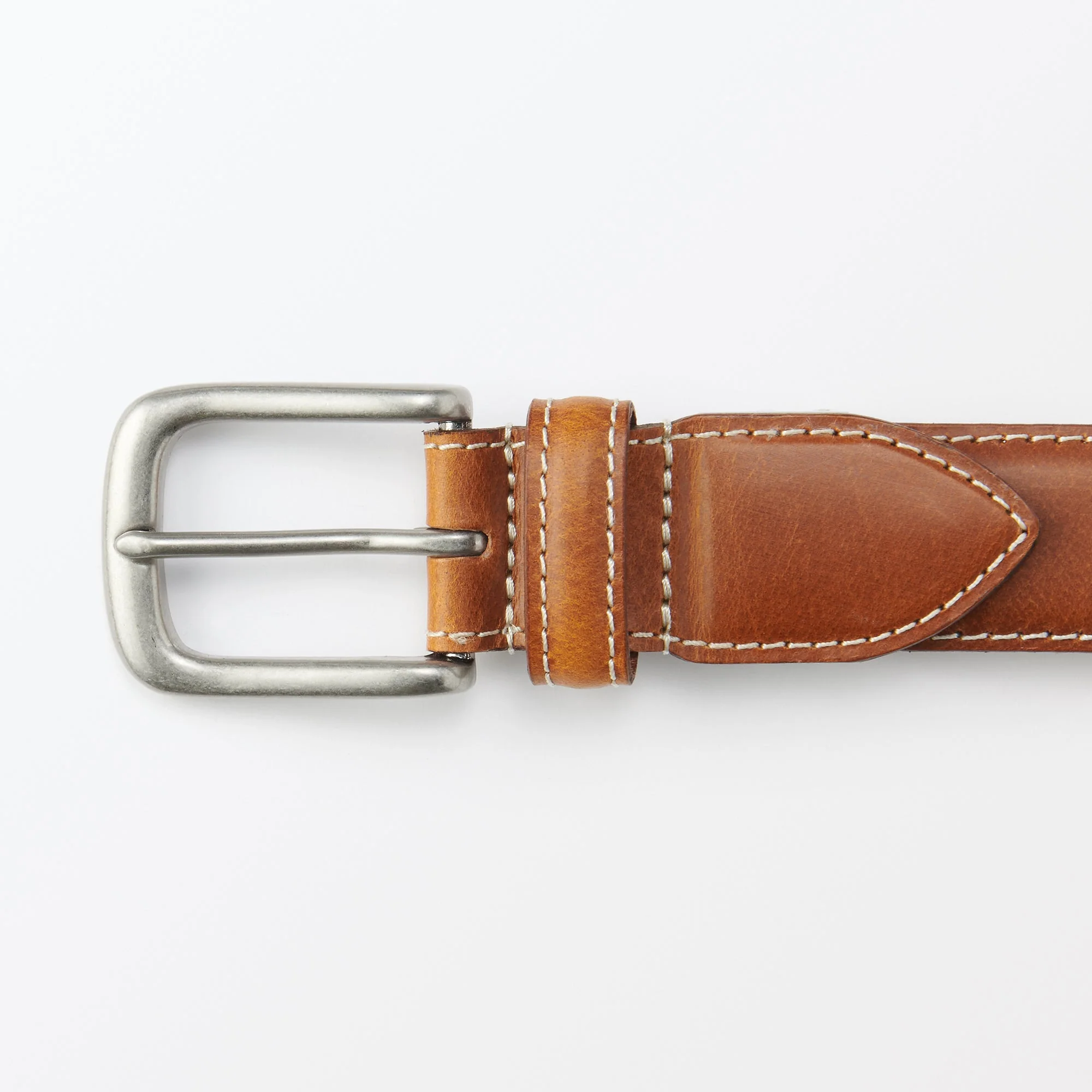 Tanned Leather Adjustable Belt - Image 2