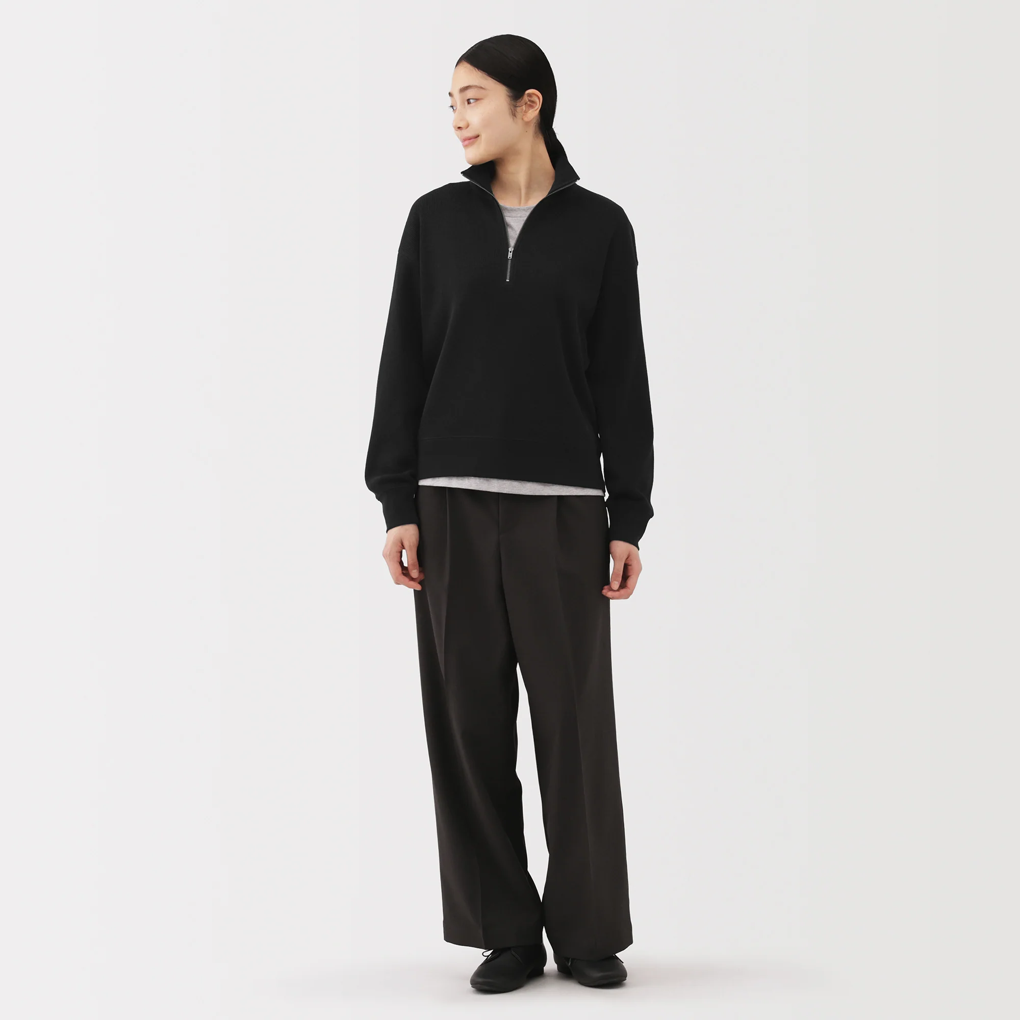 Waffle Half-Zip Pullover - Image 11