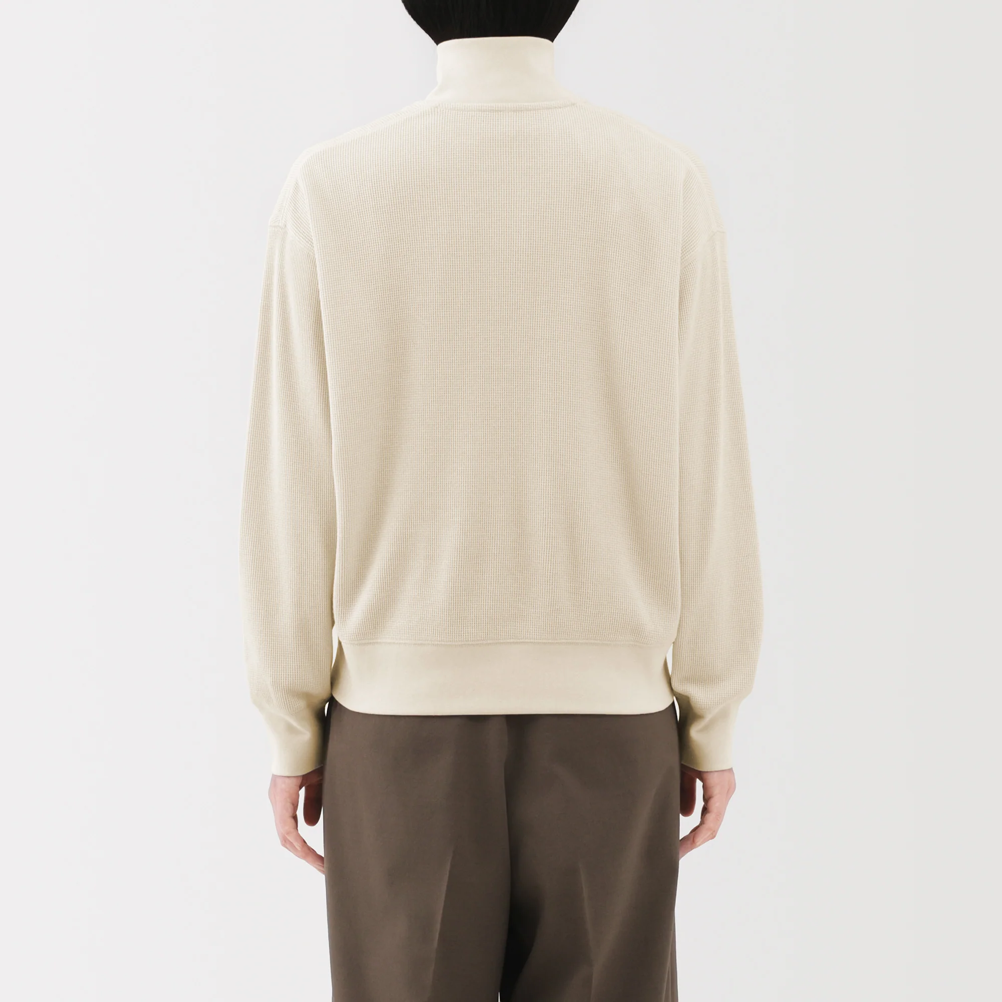 Waffle Half-Zip Pullover - Image 6