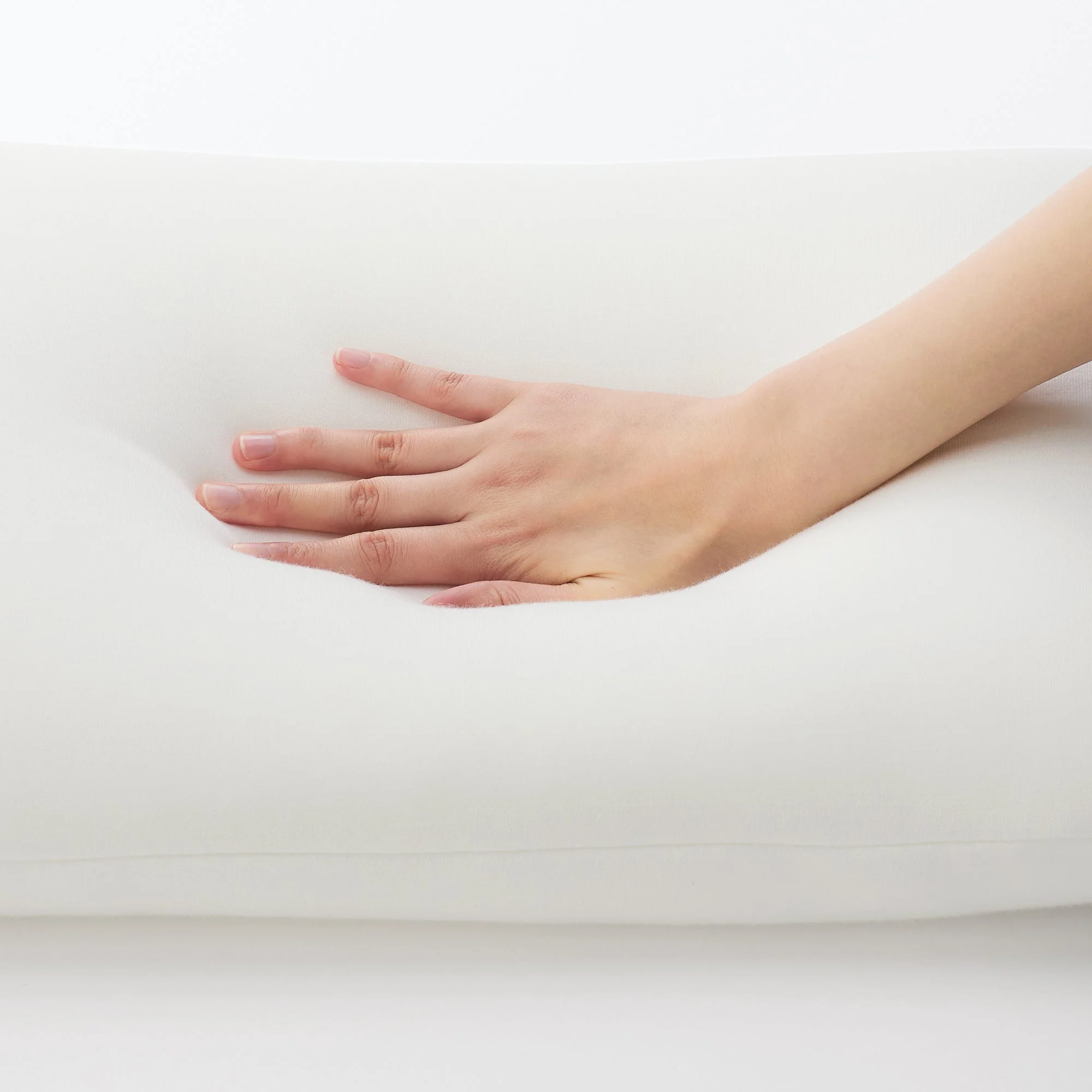 Washable Cover Plump Low Pillow (W15.7 x L23.6") - Image 3