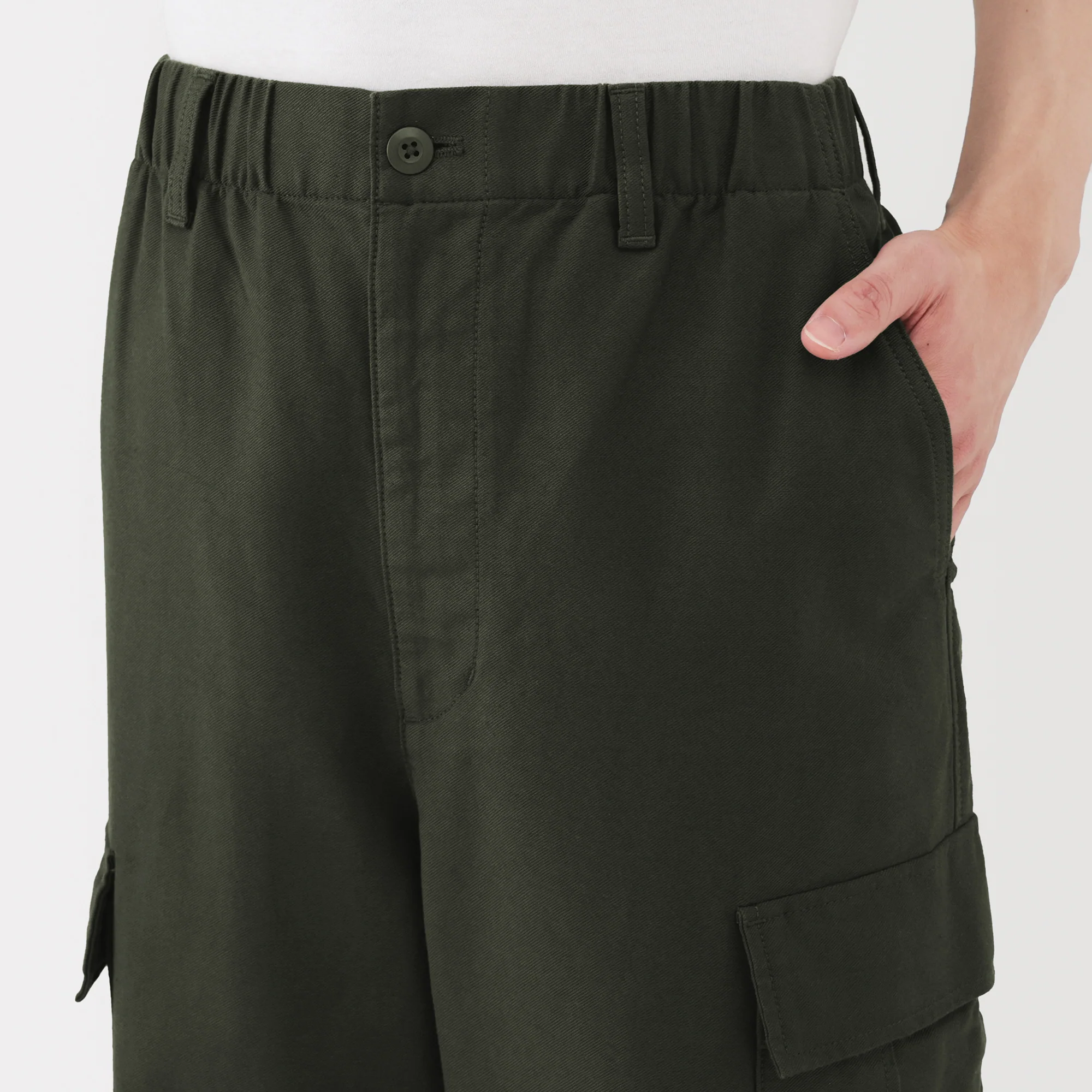 Cotton Easy Cargo Pants - Image 17