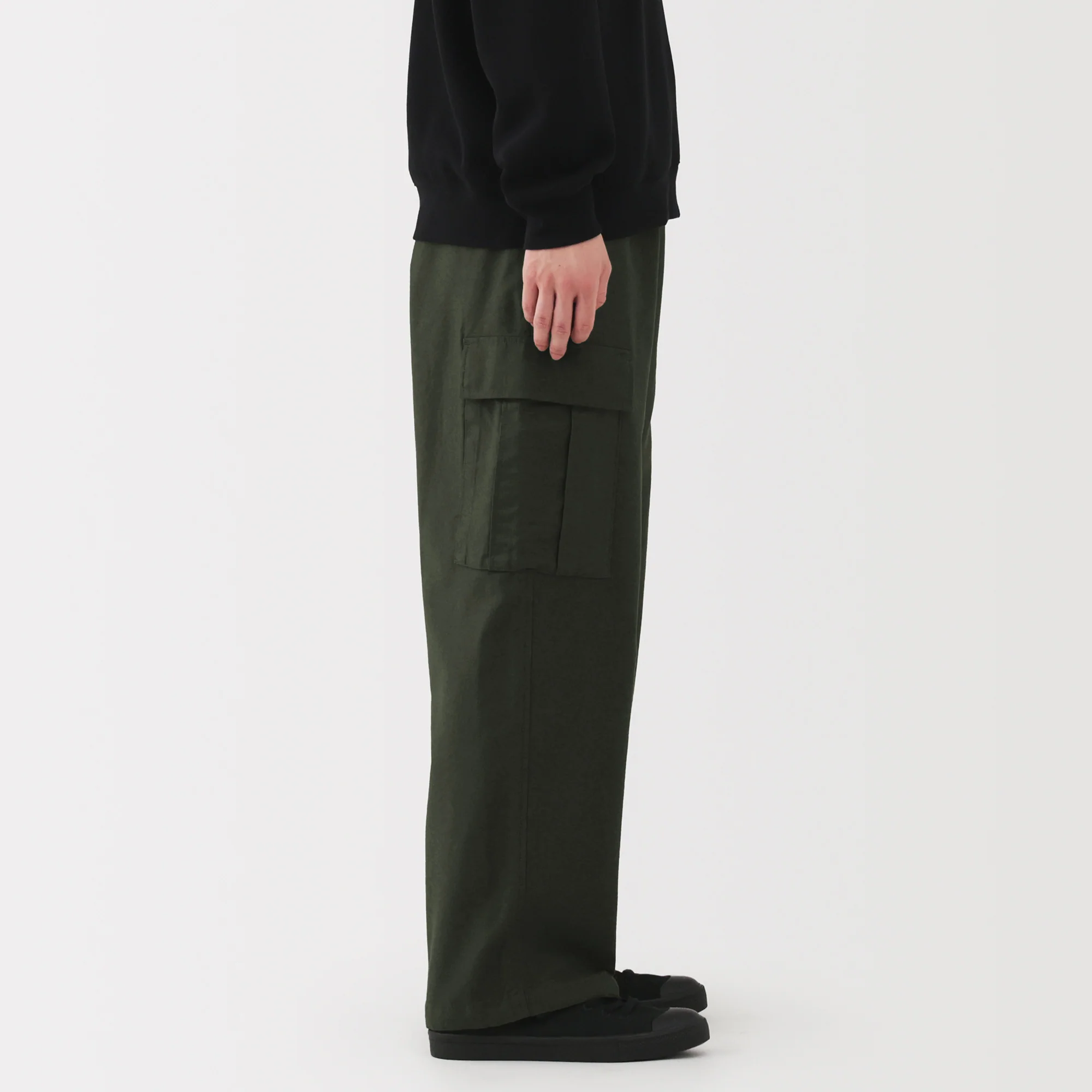 Cotton Easy Cargo Pants - Image 6
