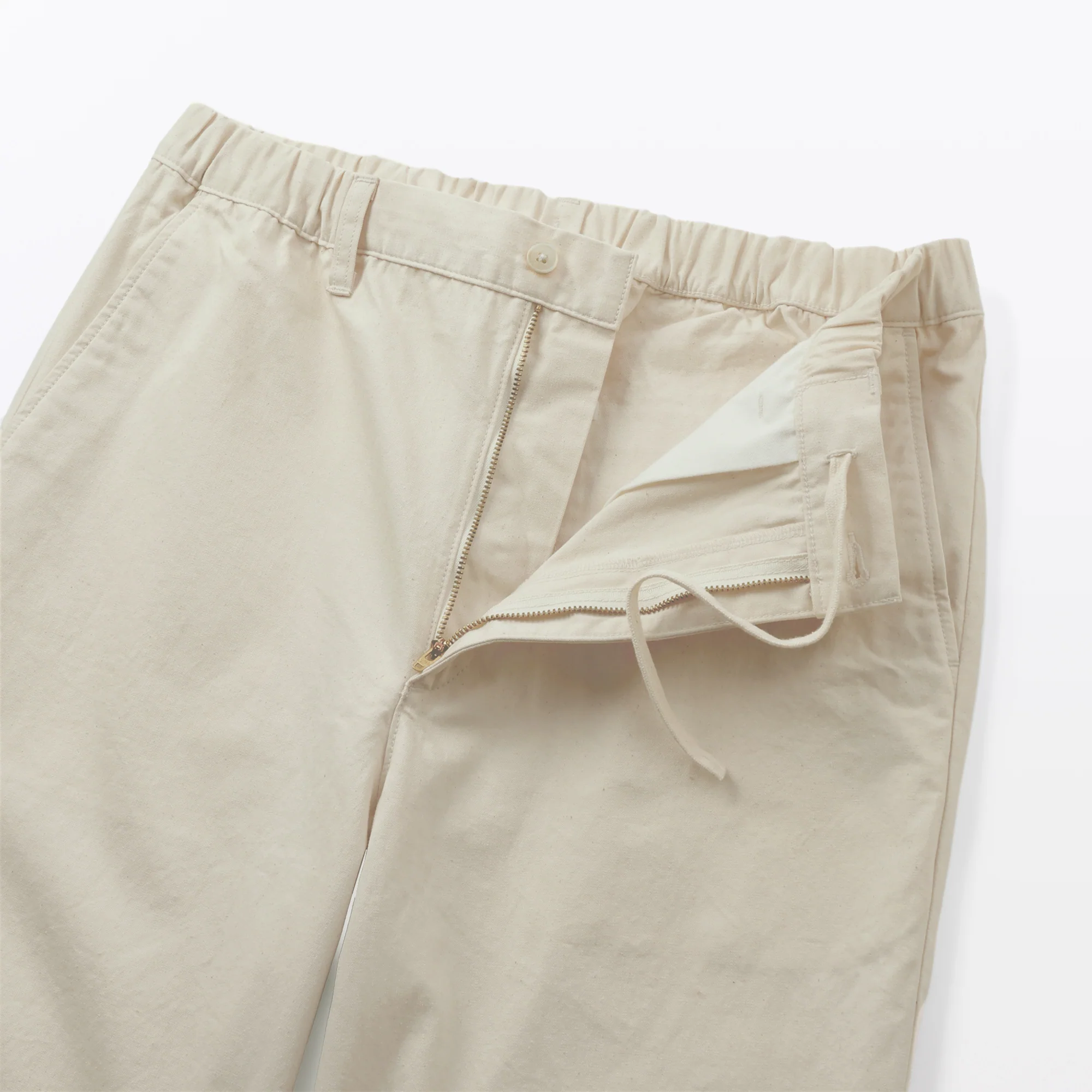 Washed Denim Easy Pants - Image 9