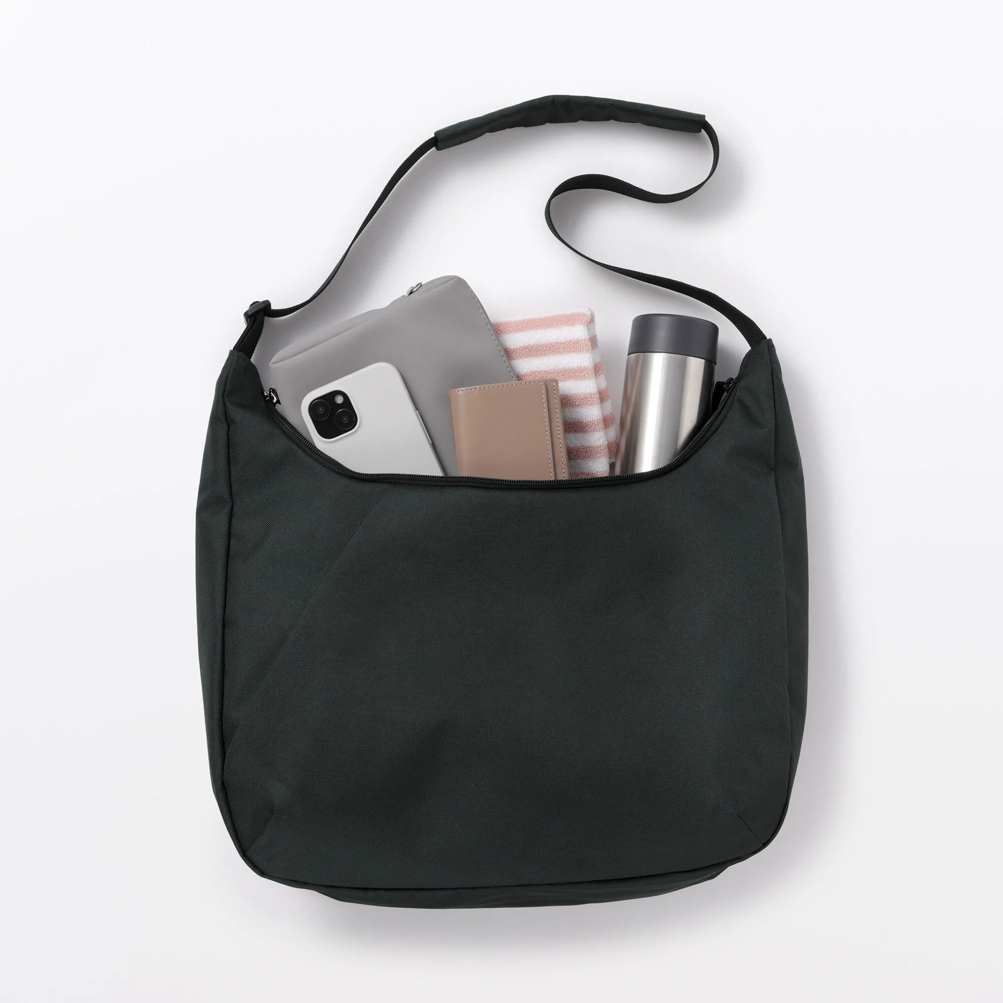 Water Repellent 2-Way Shoulder Bag - Image 27