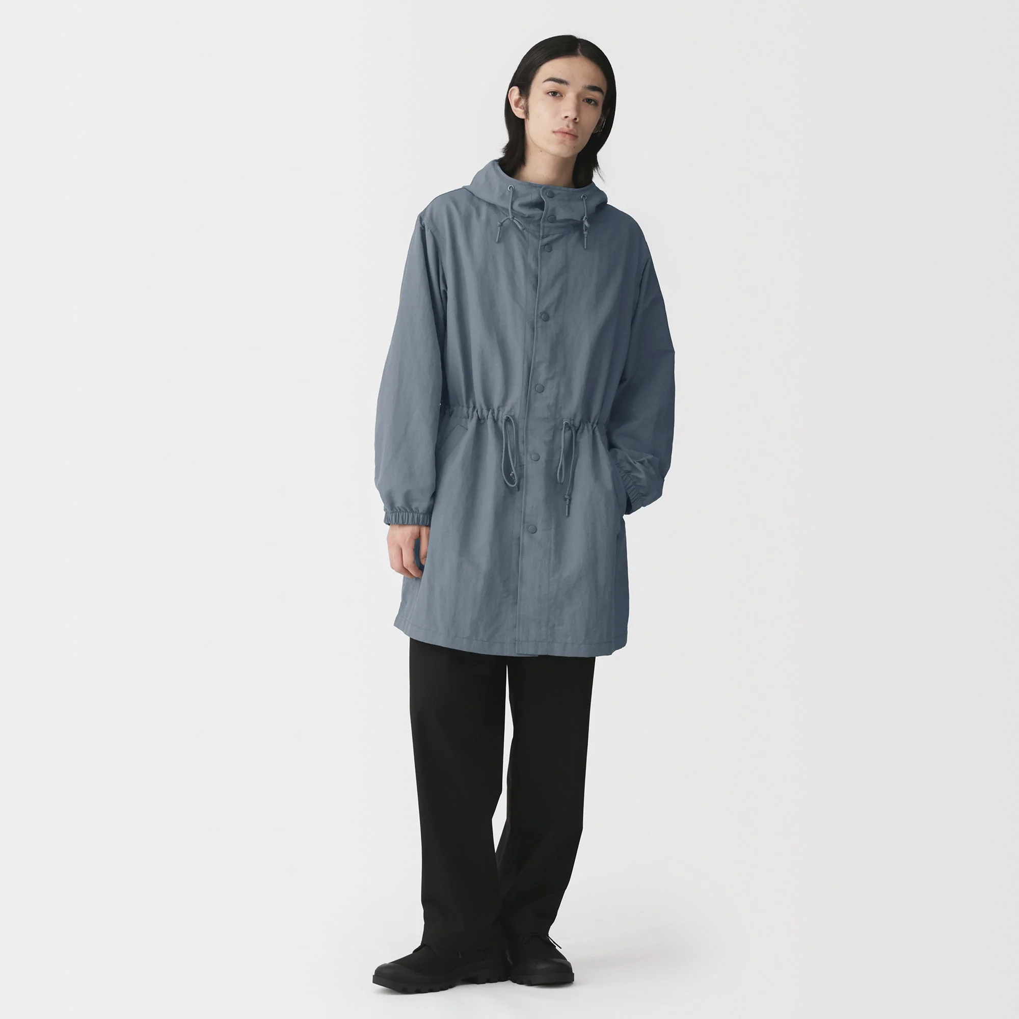 Water Repellent Hooded Coat - Image 3