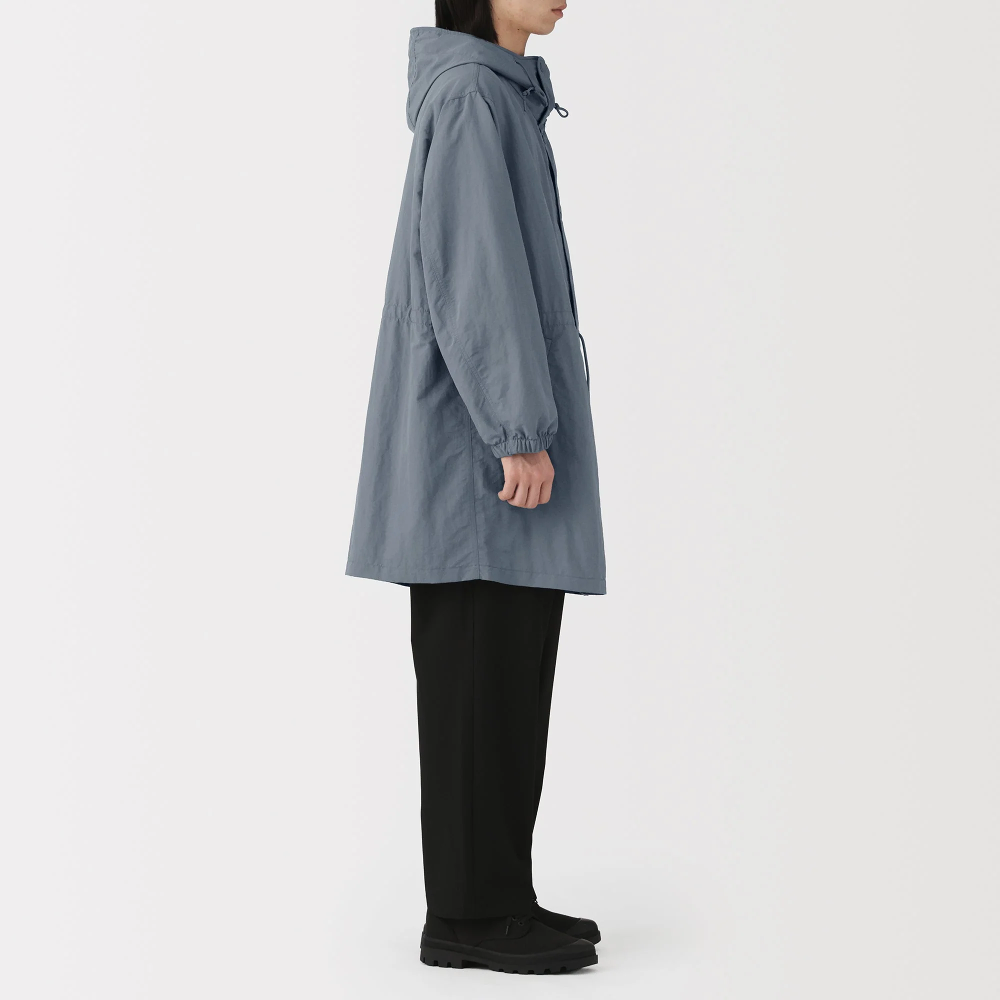 Water Repellent Hooded Coat - Image 5