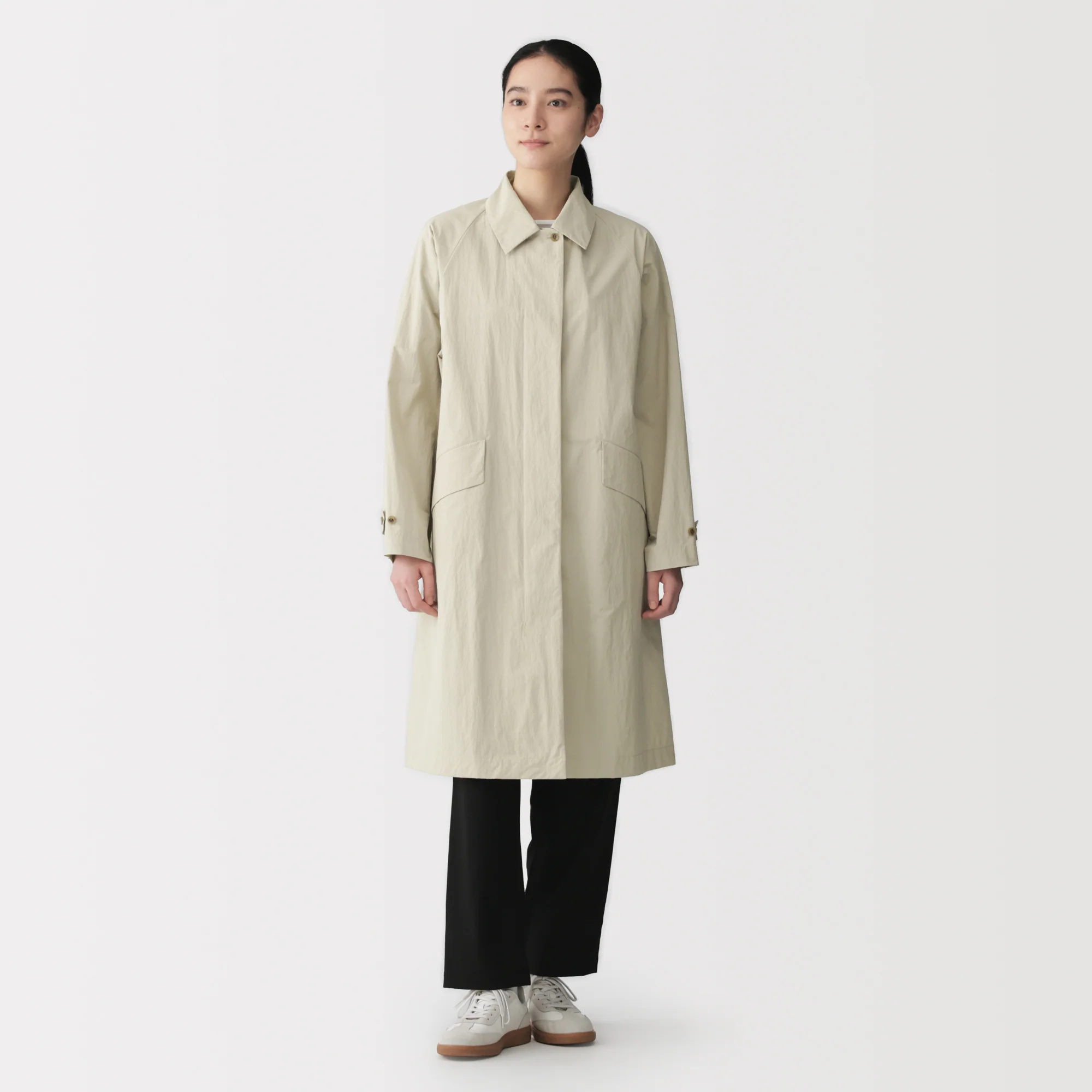 Water Repellent Long Coat - Image 21