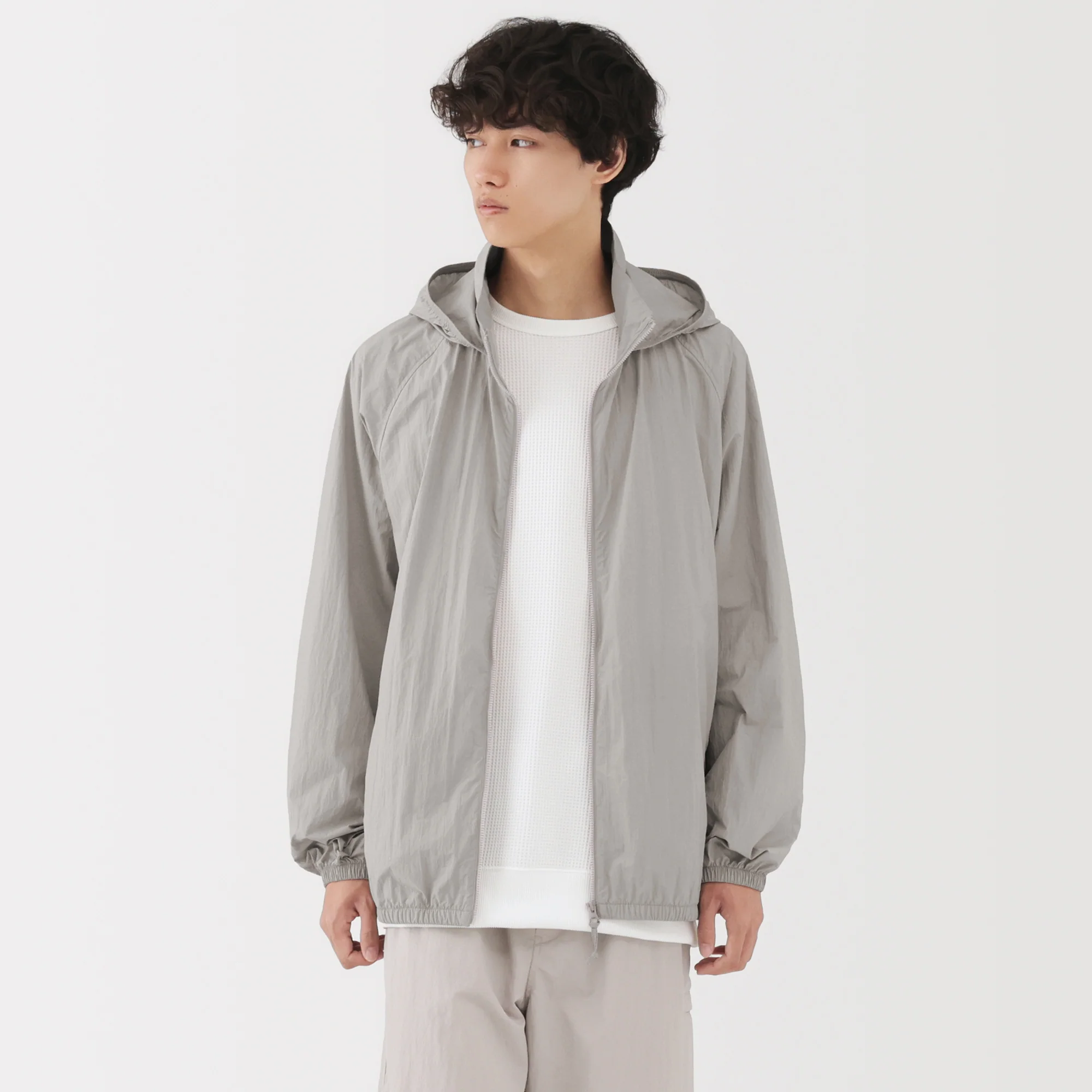 Water Repellent Pocketable Windbreaker - Image 3