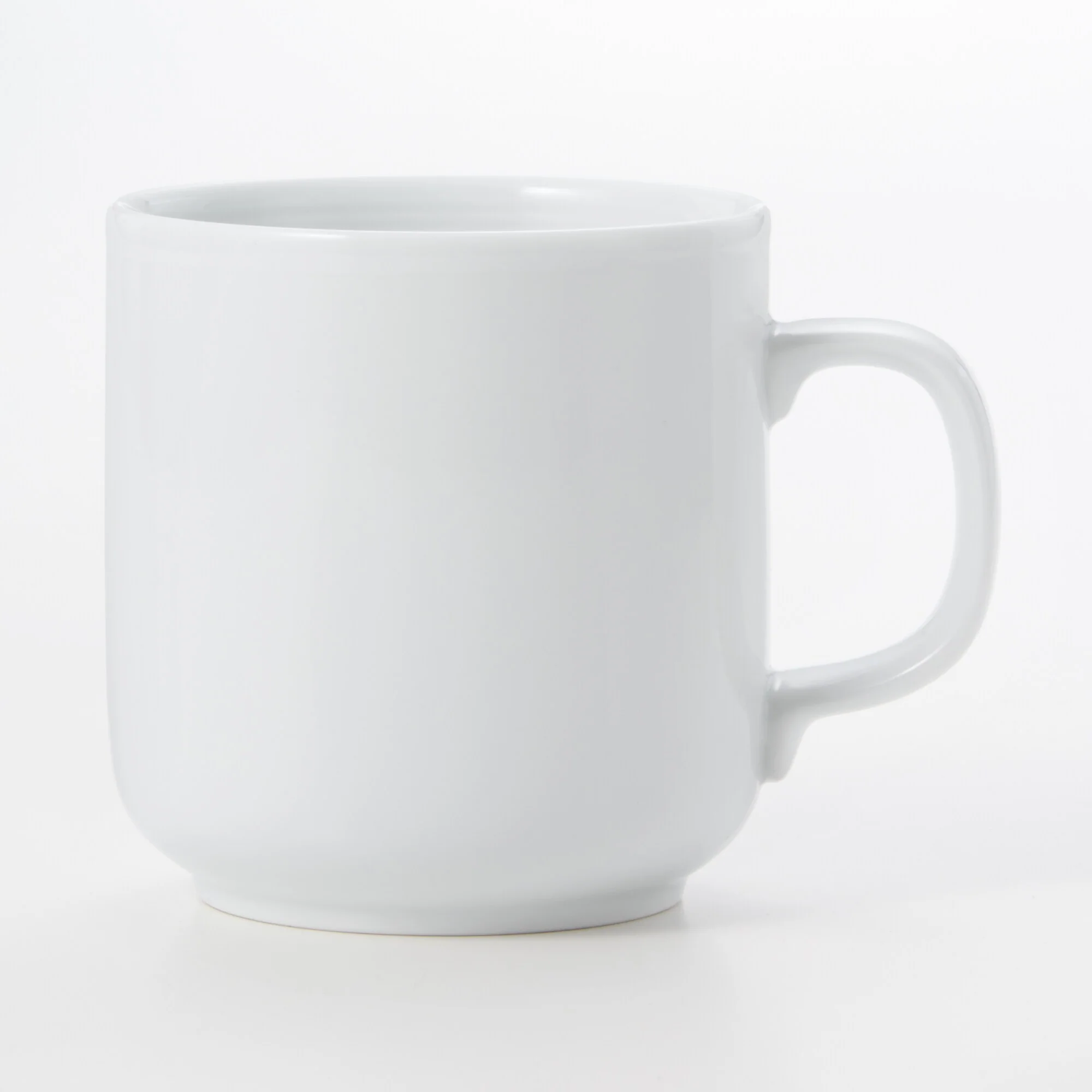 White Porcelain Mug Cup - Image 2