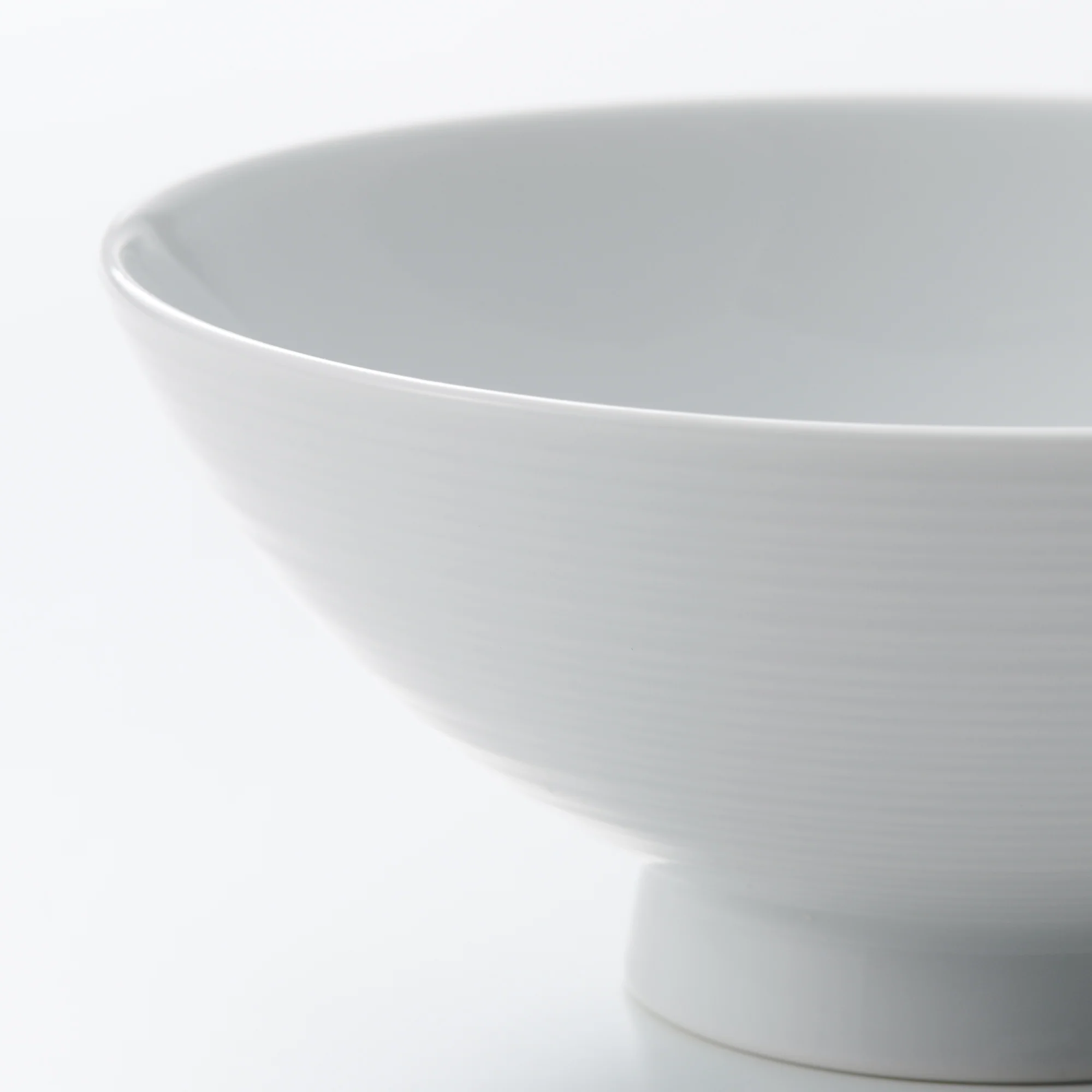 White Porcelain Rice Bowl - Extra Large - Image 5
