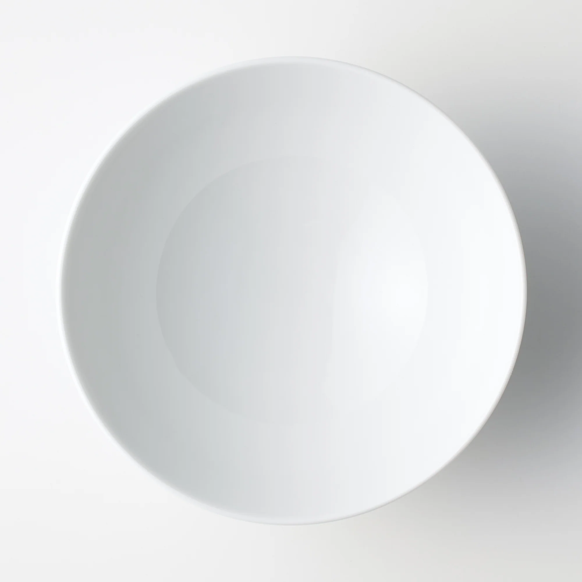 White Porcelain Rice Bowl - Large - Image 3